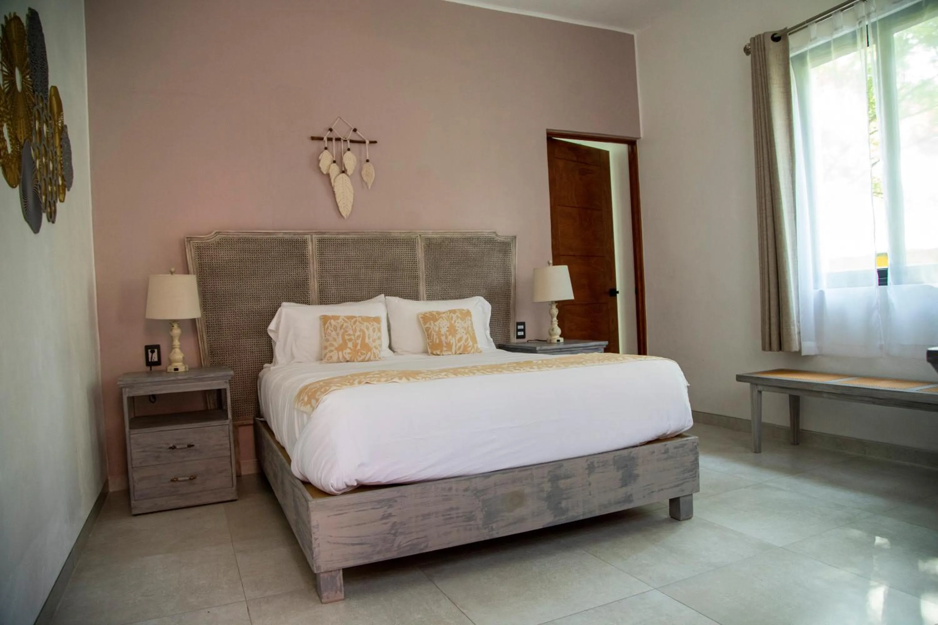 Bedroom, Bed in Hotel Boutique Rancho San Juan Teotihuacan