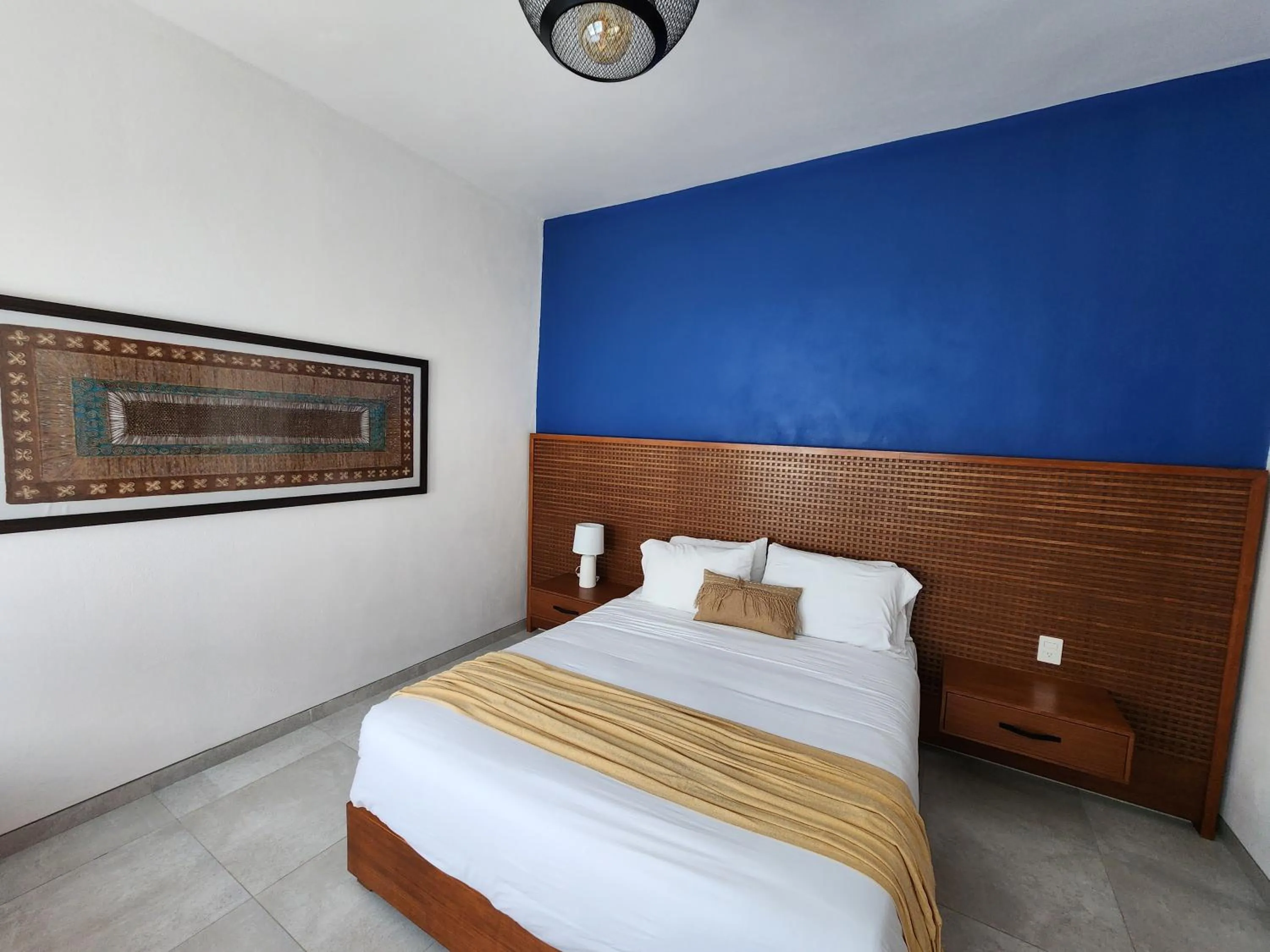 Bed in Hotel Boutique Rancho San Juan Teotihuacan