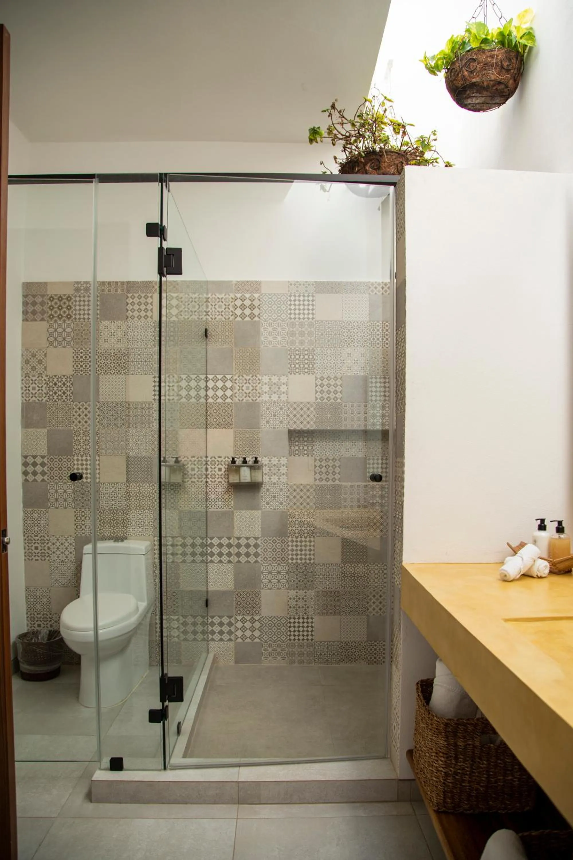 Shower in Hotel Boutique Rancho San Juan Teotihuacan