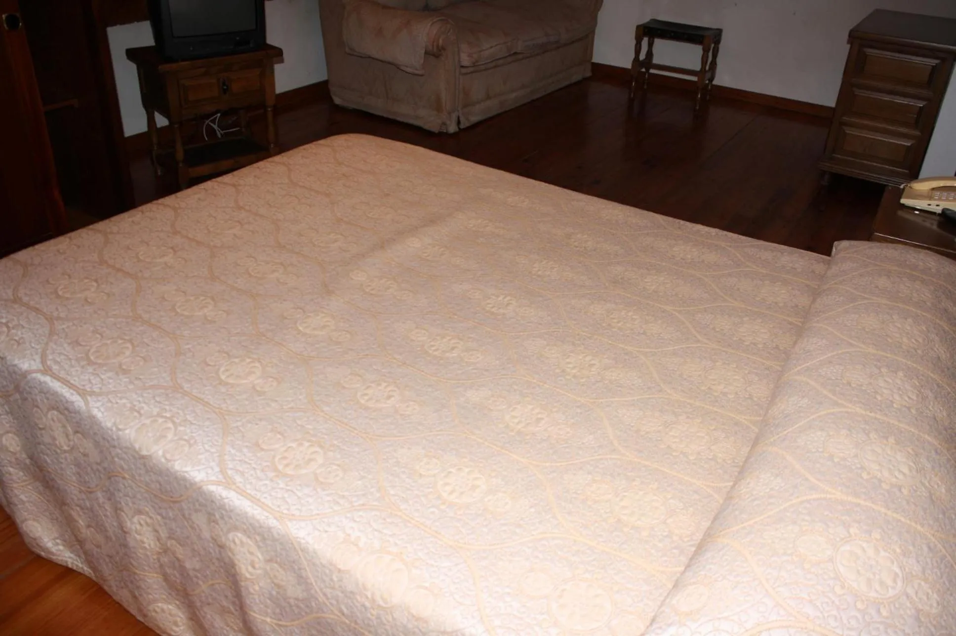 Bed in Hotel Cristaleiro