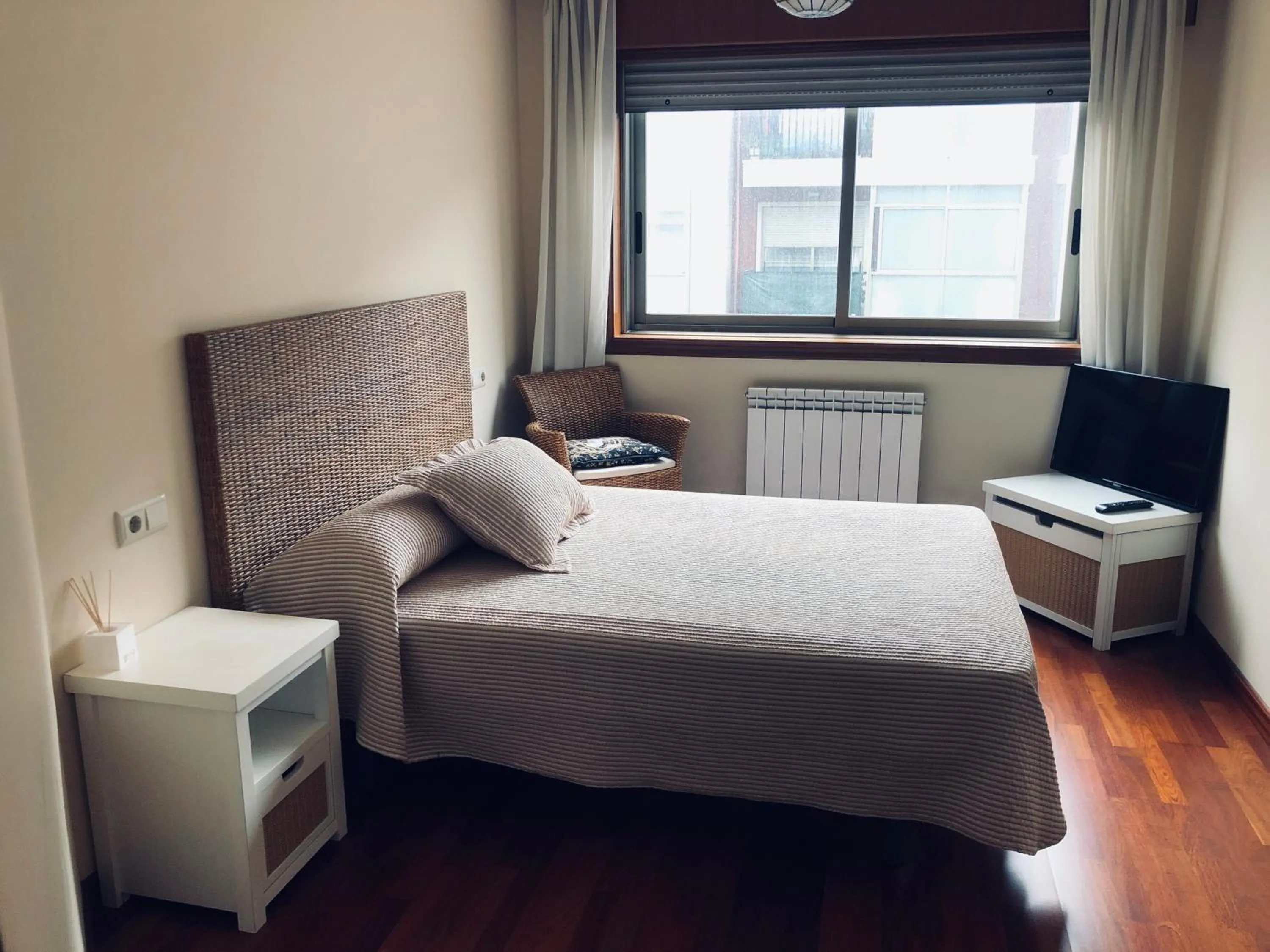 Bed in Hotel Cristaleiro