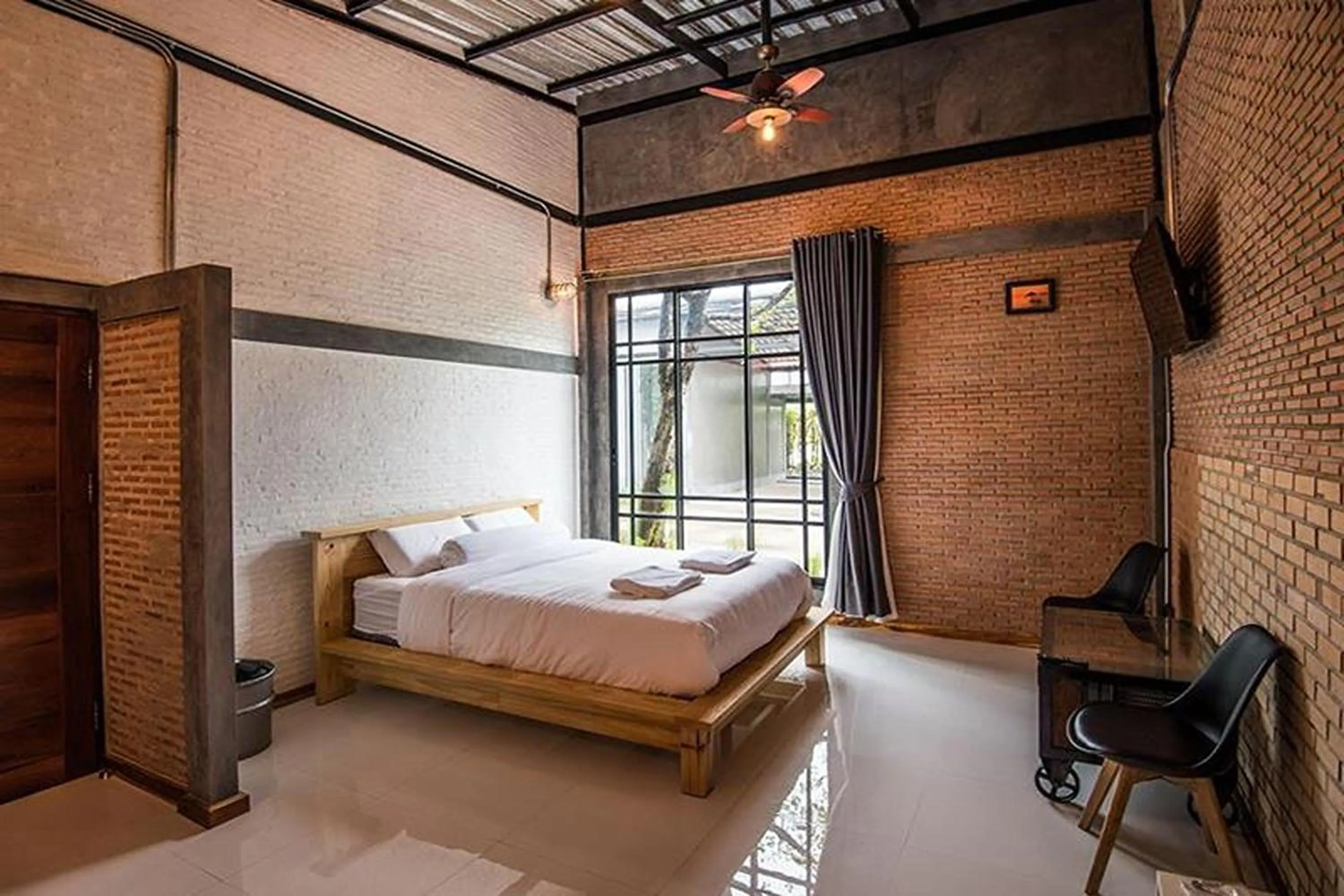 Bed in Na Klongluang Boutique Resort