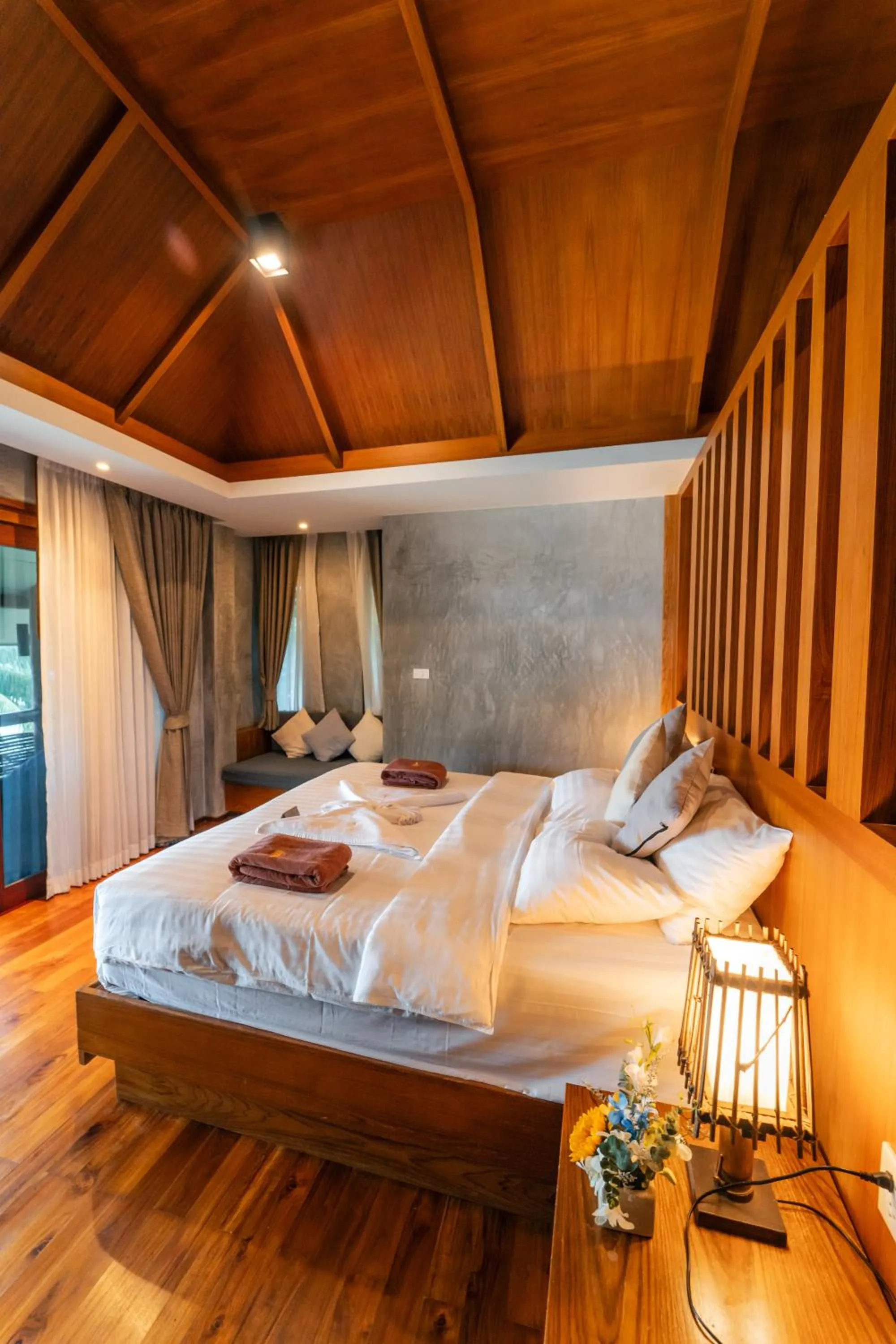 Bed in View Point Resort