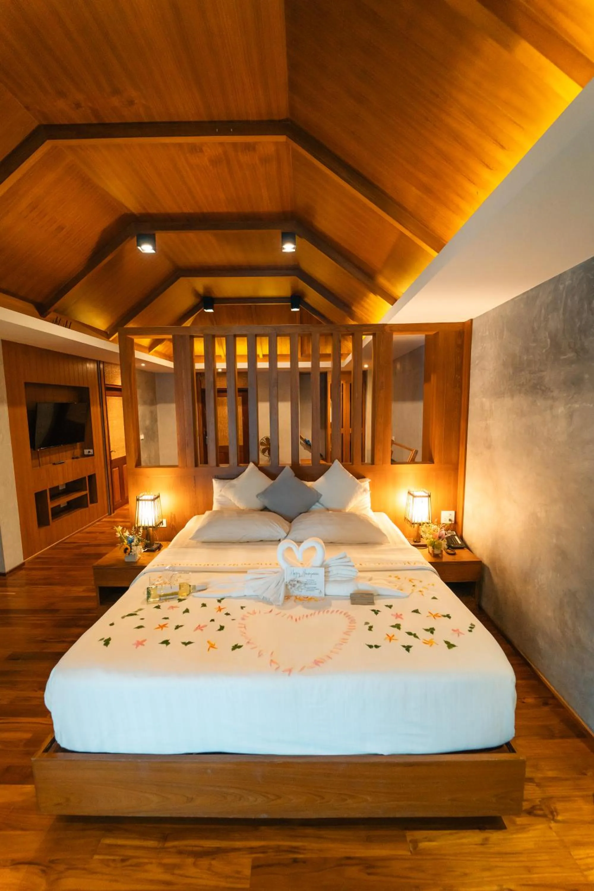 Bed in View Point Resort