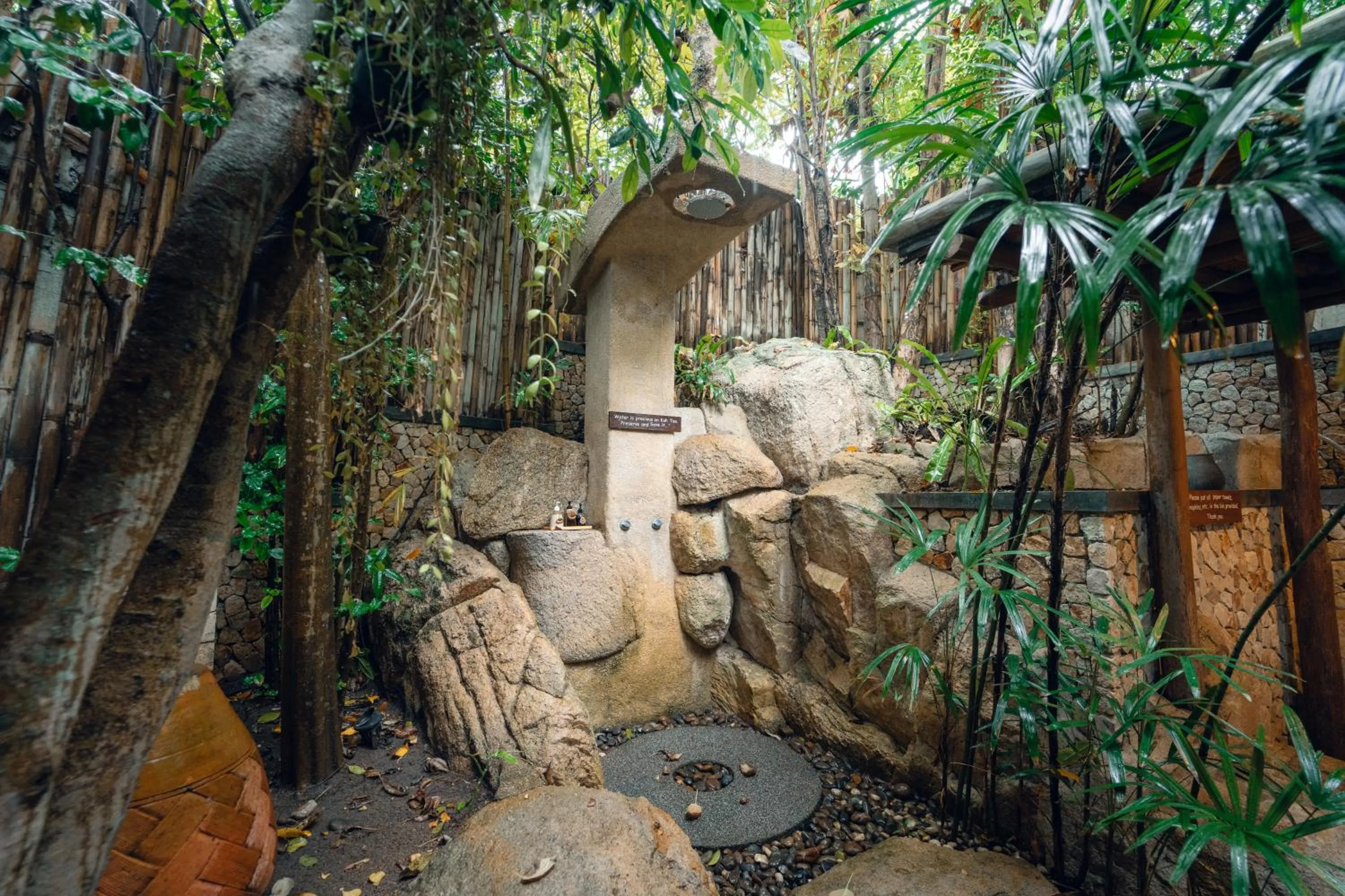 Shower in View Point Resort