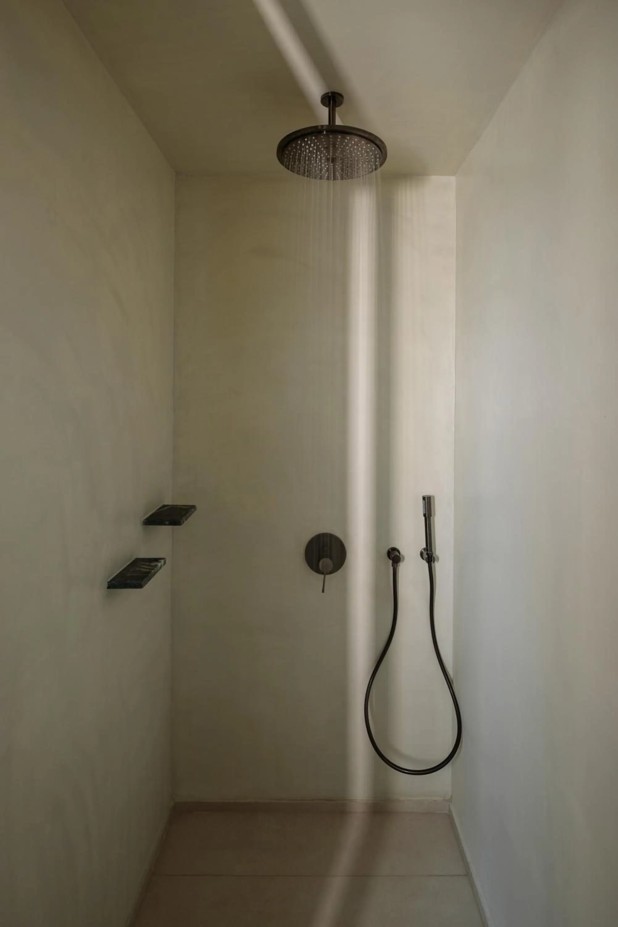 Shower in Potnia Theron Suites