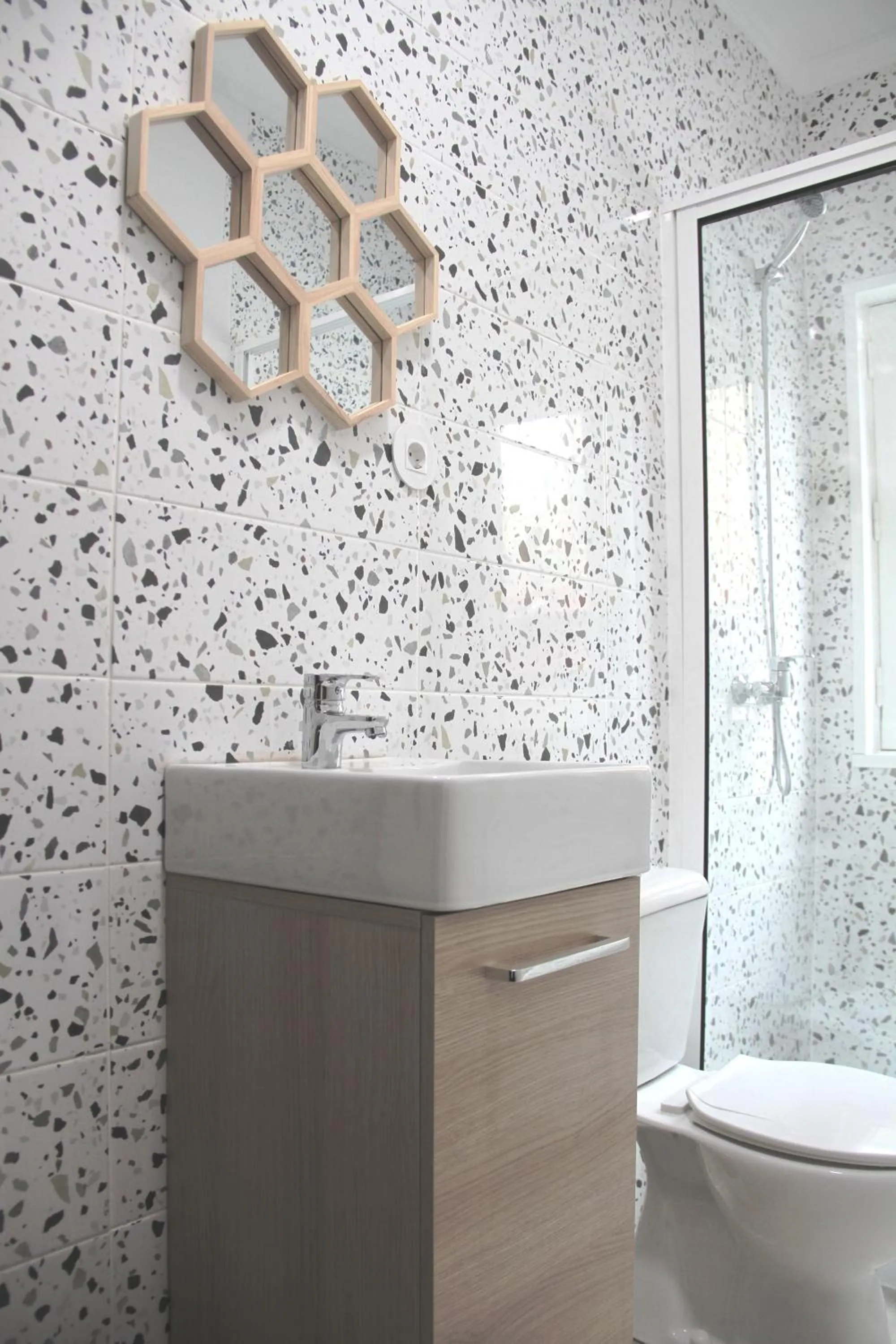 Bathroom in Genius Loci Guesthouse