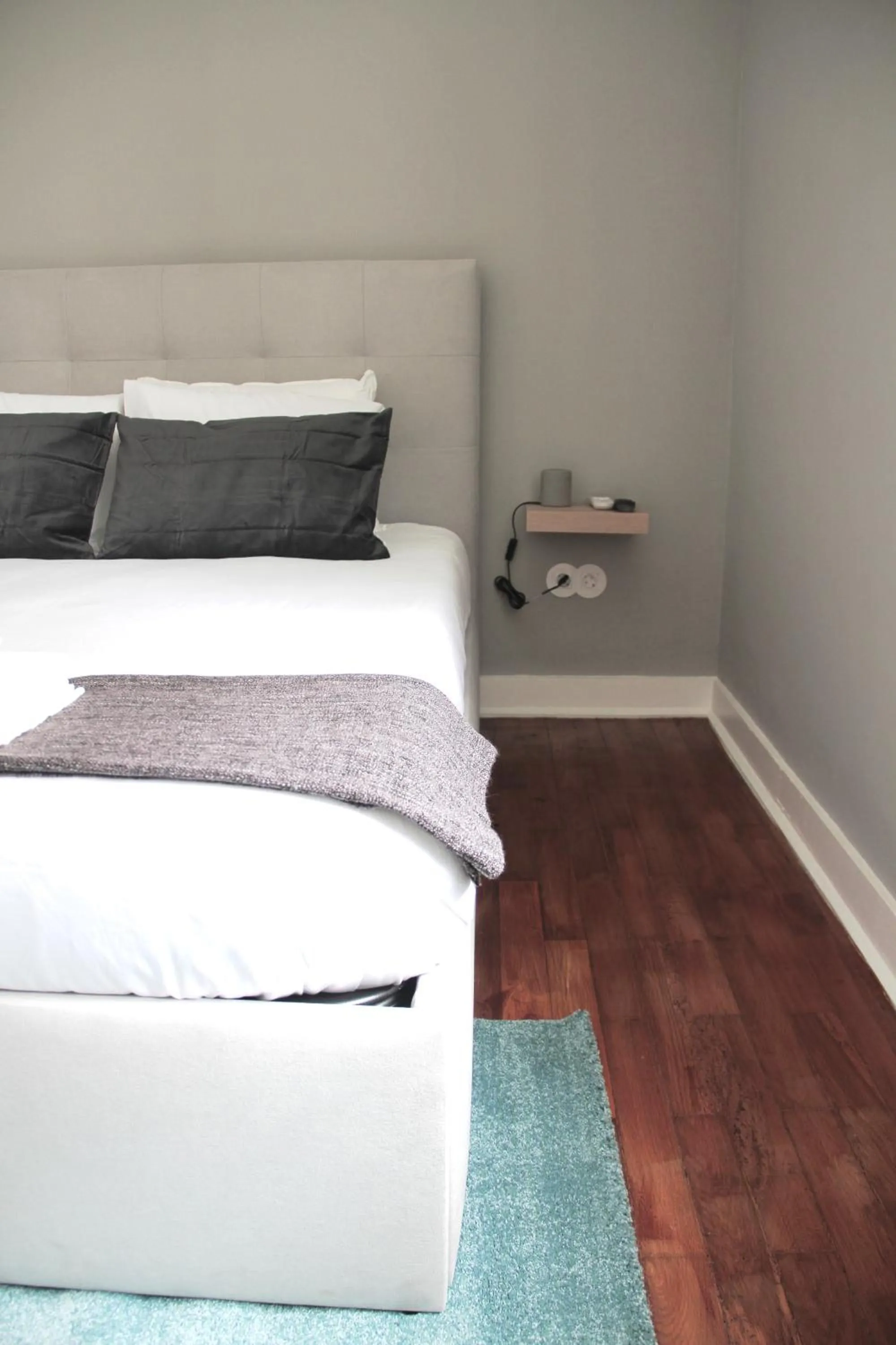 Bed in Genius Loci Guesthouse