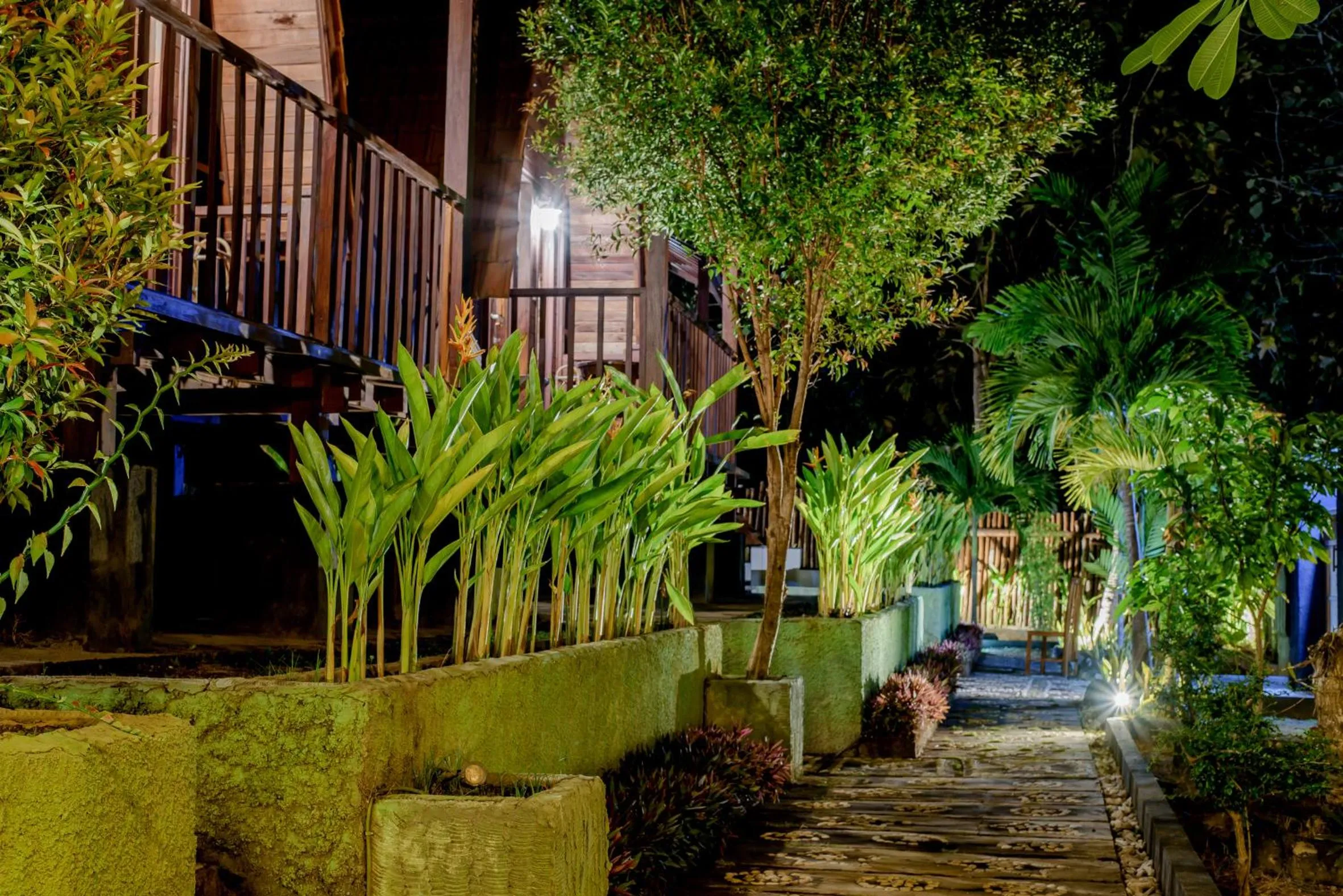 Garden in The Granyam Garden Cottage