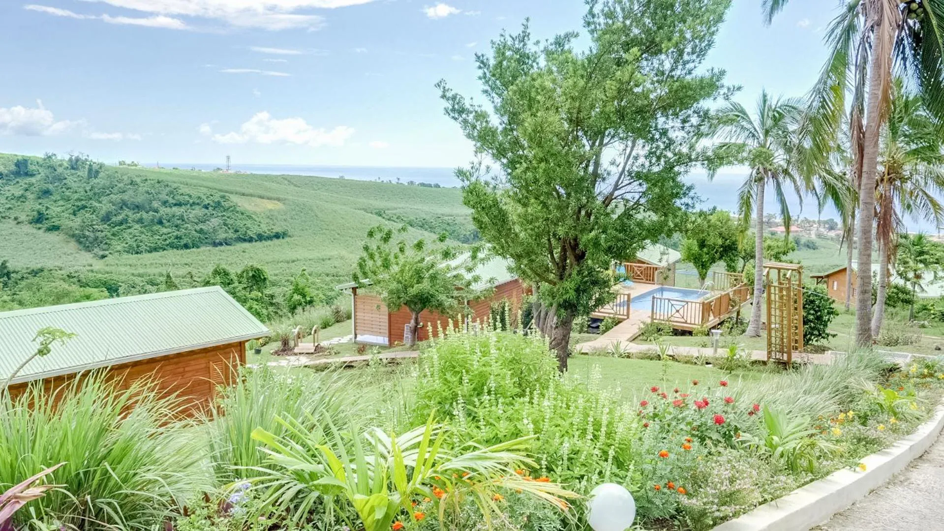 Garden in Résidence Paradis Tropical