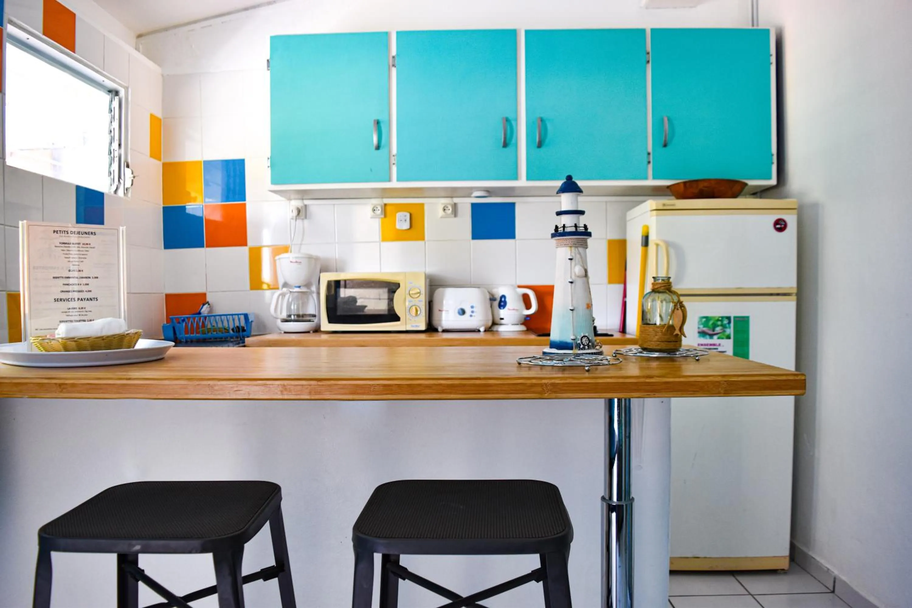 Kitchen or kitchenette in Résidence Paradis Tropical