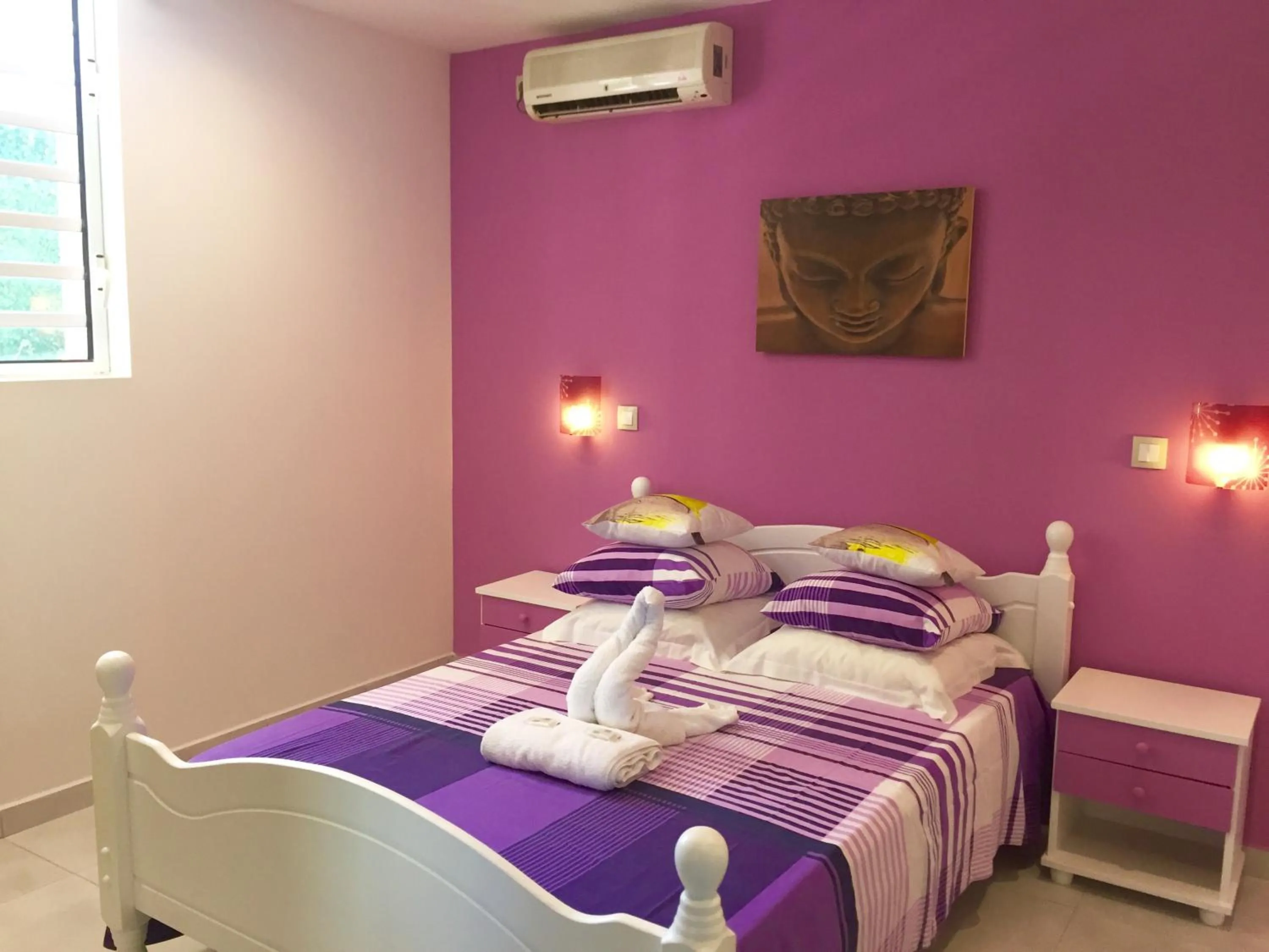 Bed in Résidence Paradis Tropical