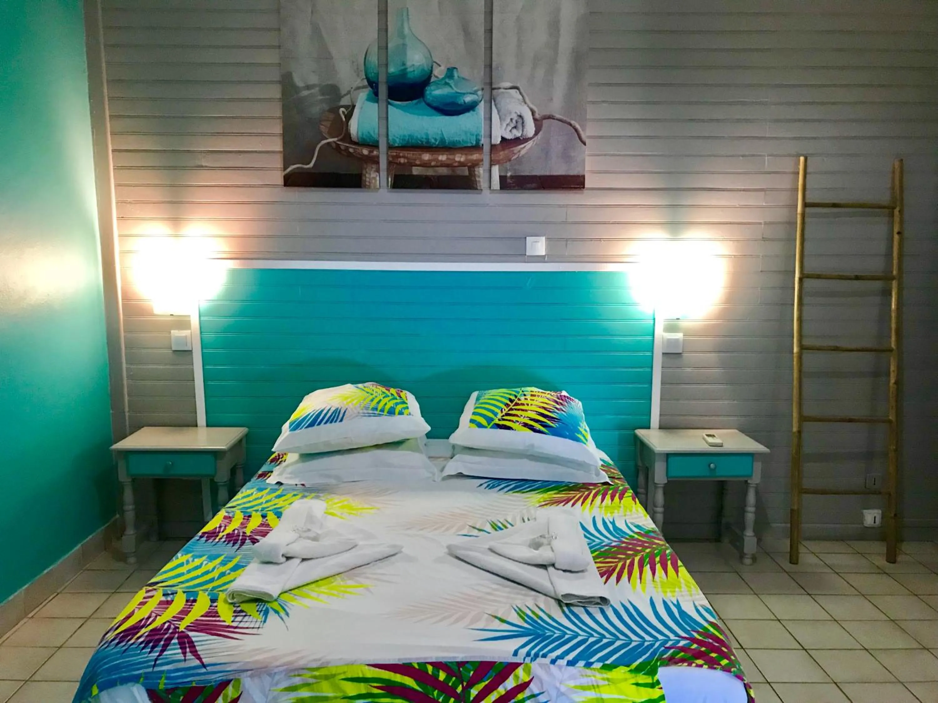 Bedroom, Bed in Résidence Paradis Tropical