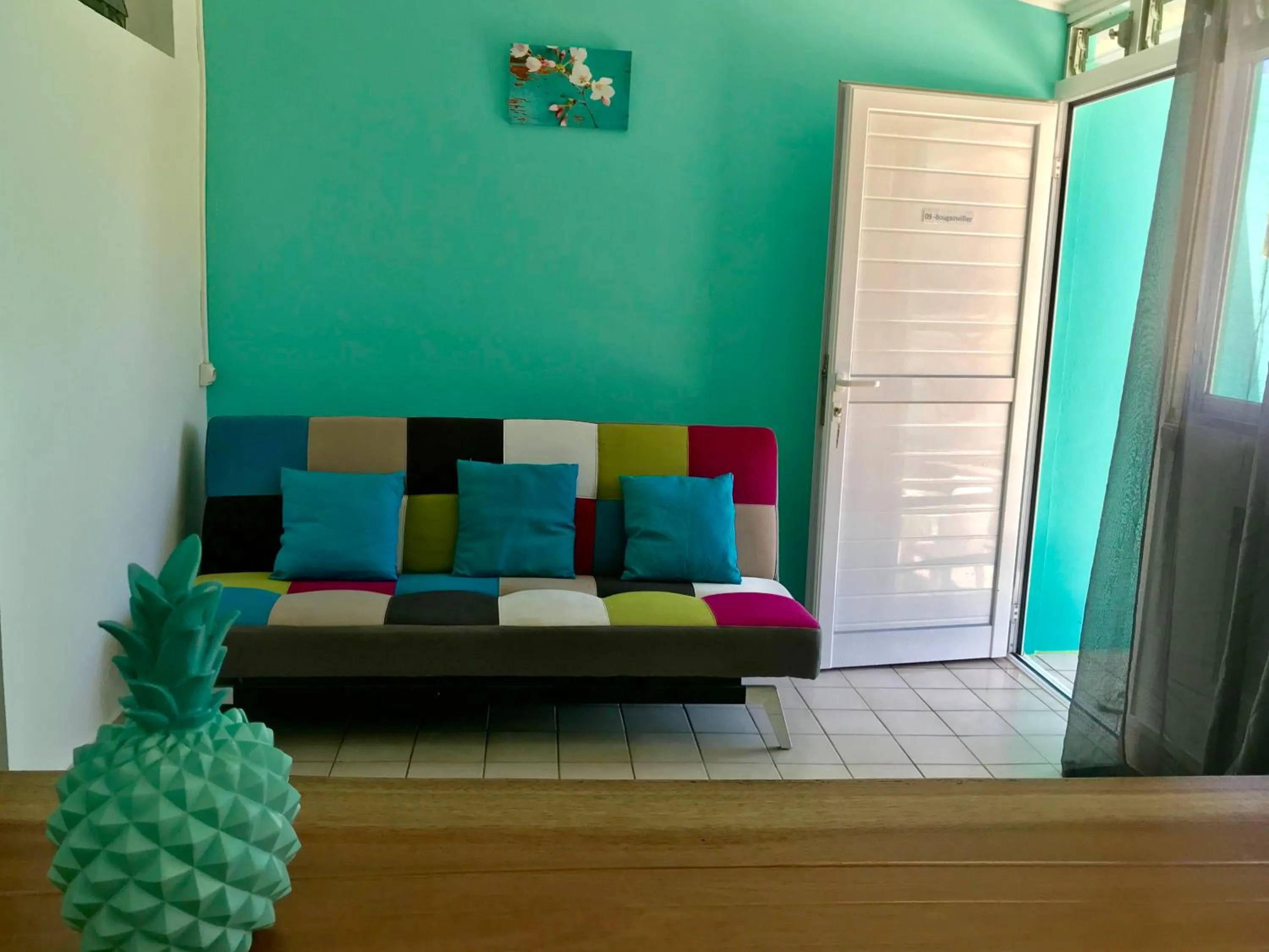 Living room in Résidence Paradis Tropical