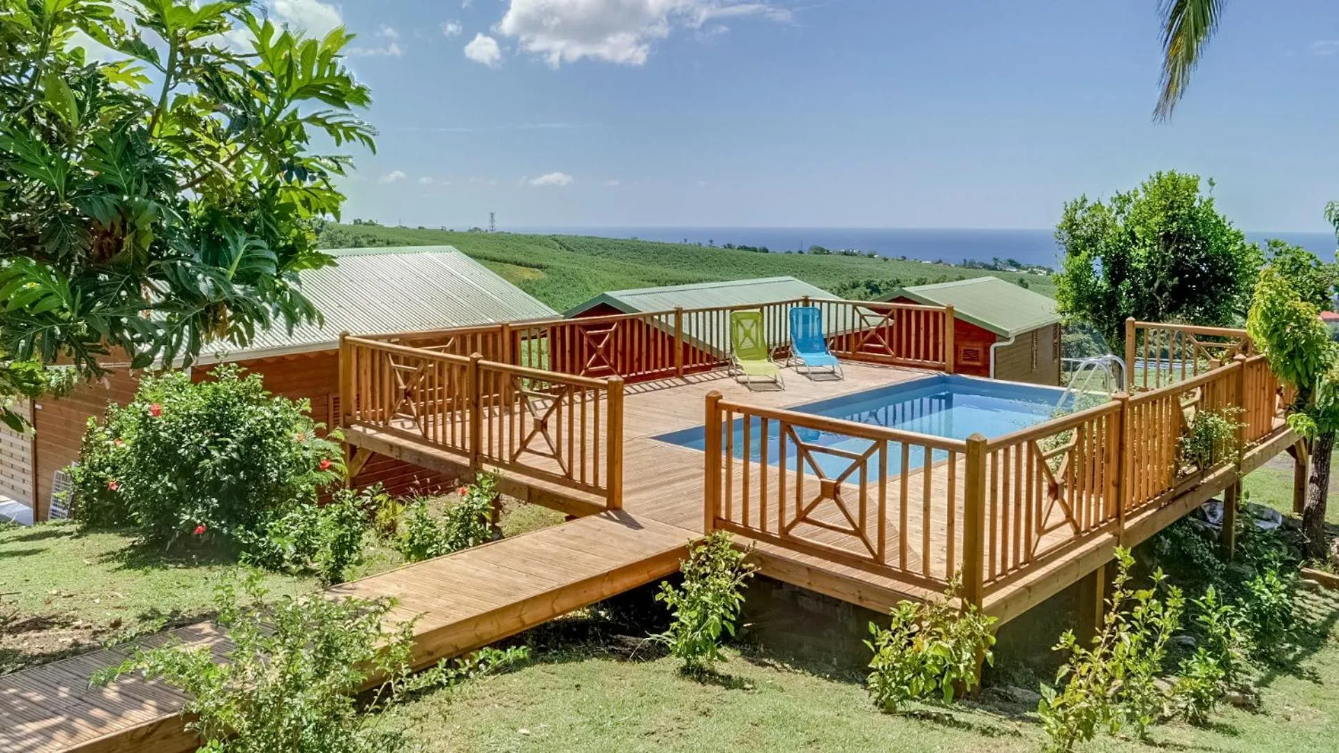 Swimming pool in Résidence Paradis Tropical