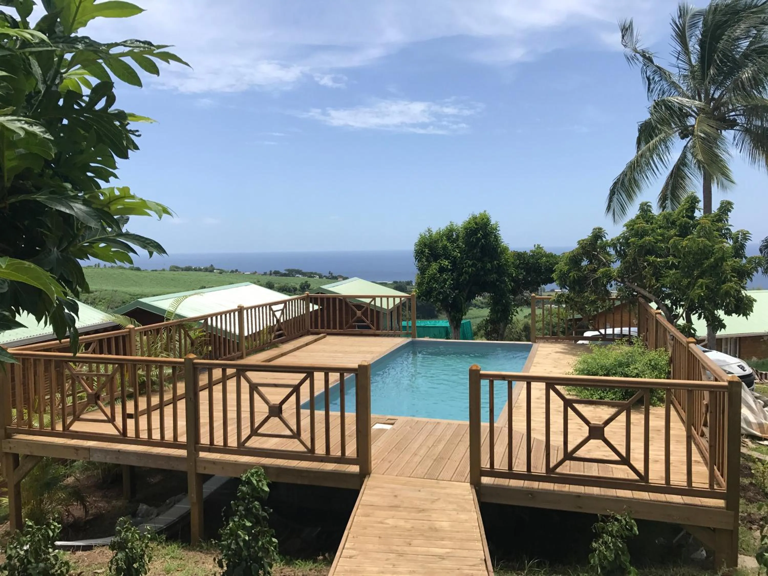 Swimming pool in Résidence Paradis Tropical