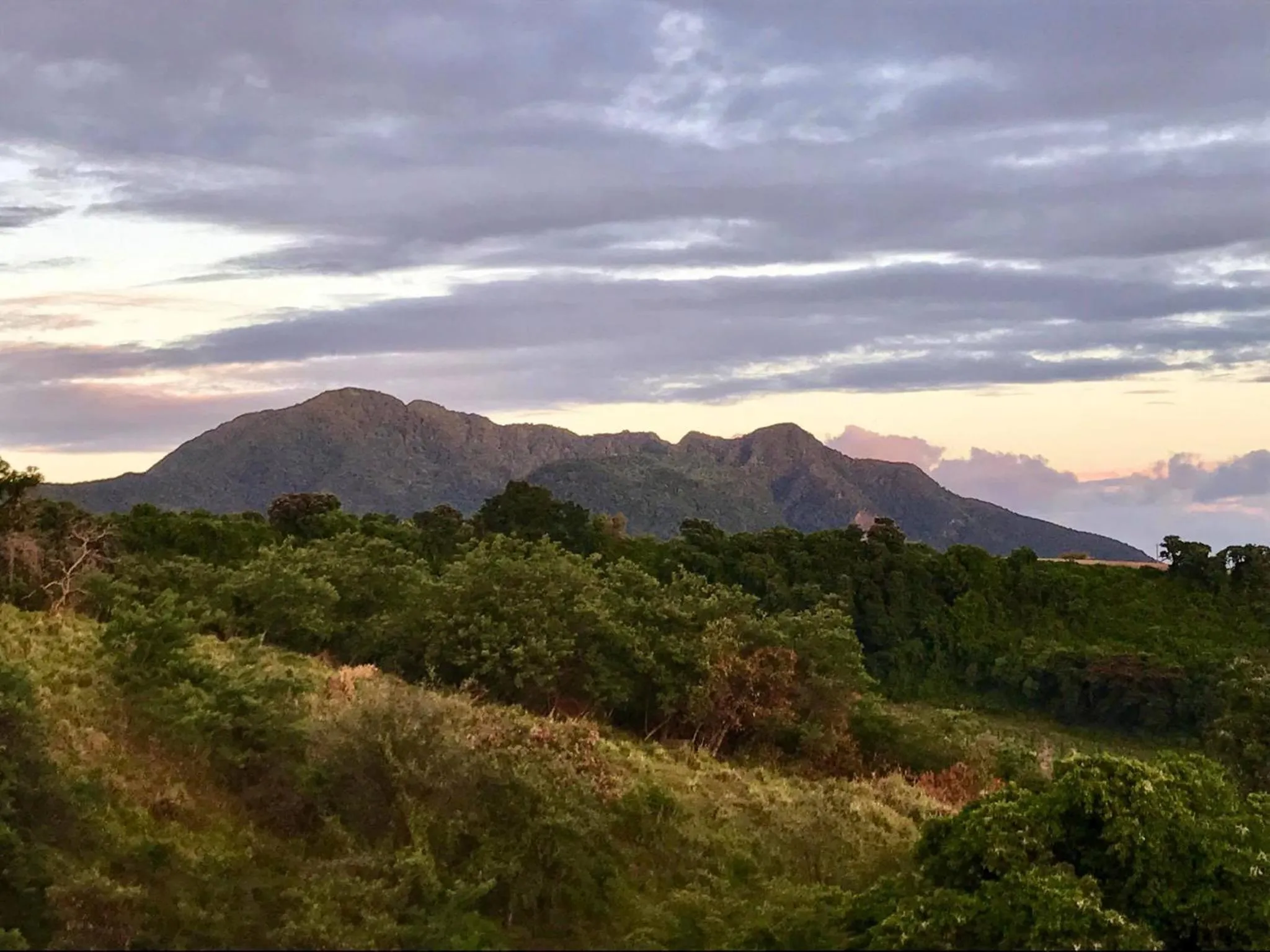 Mountain view in Résidence Paradis Tropical