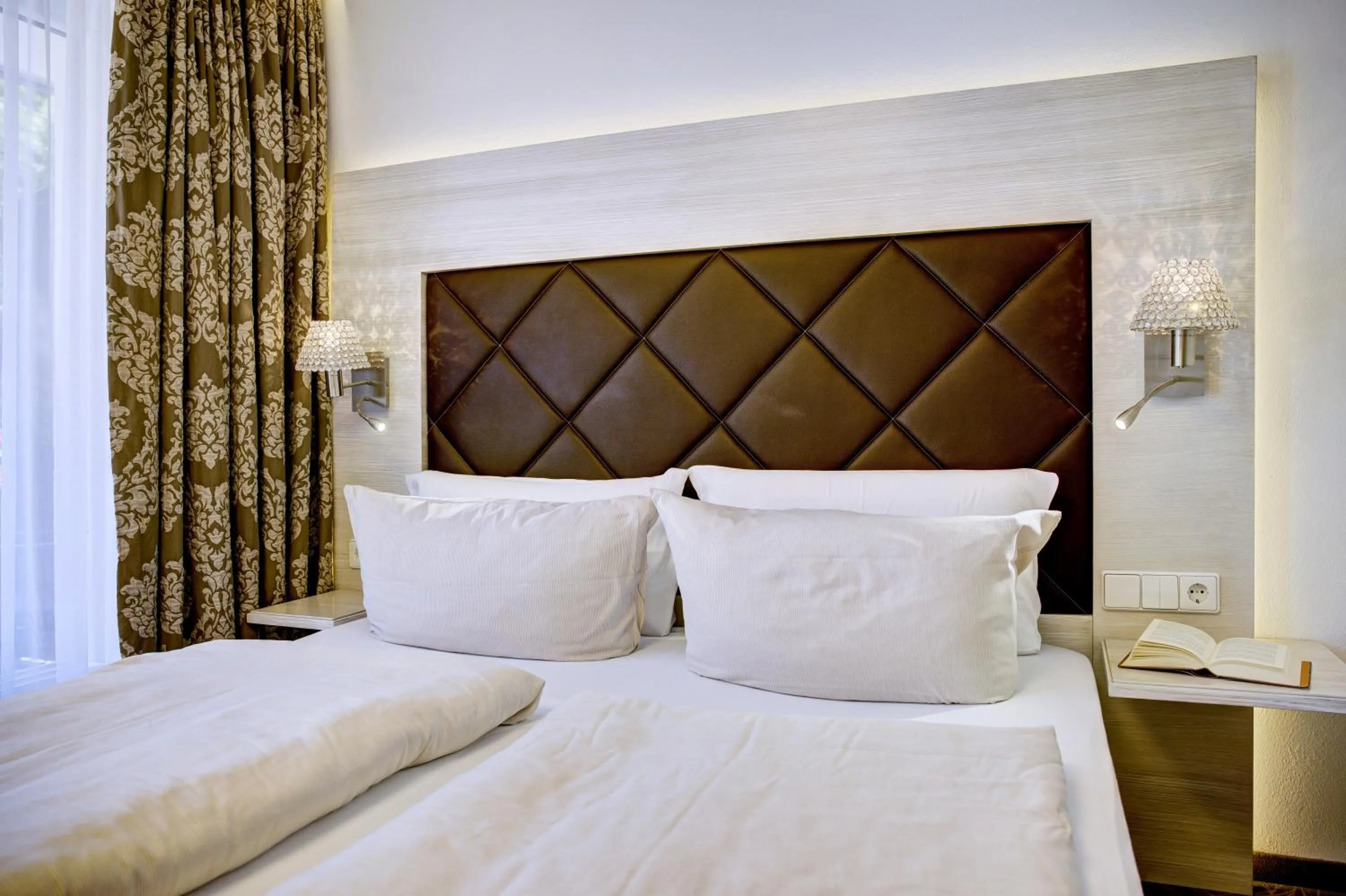 Bed in Ringhotel Sonnenhof