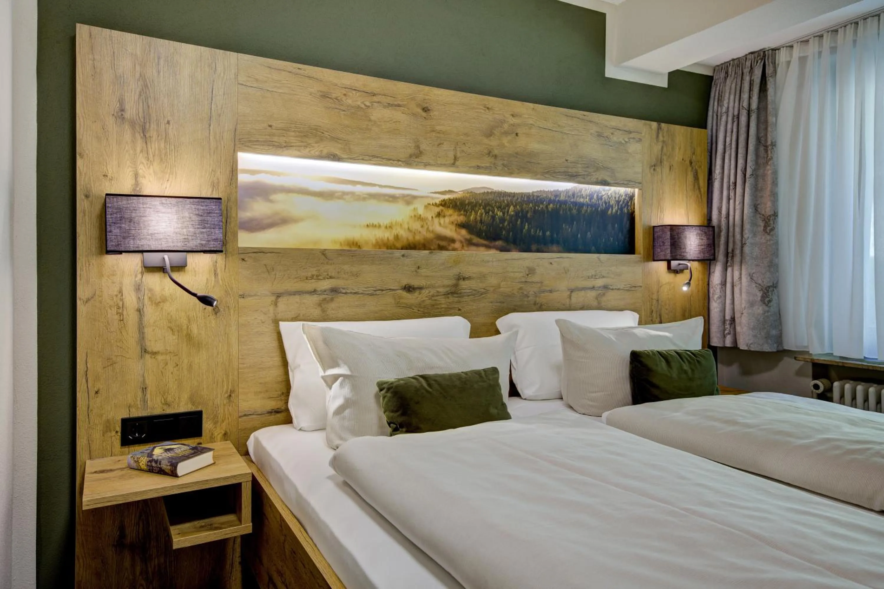 Bed in Ringhotel Sonnenhof