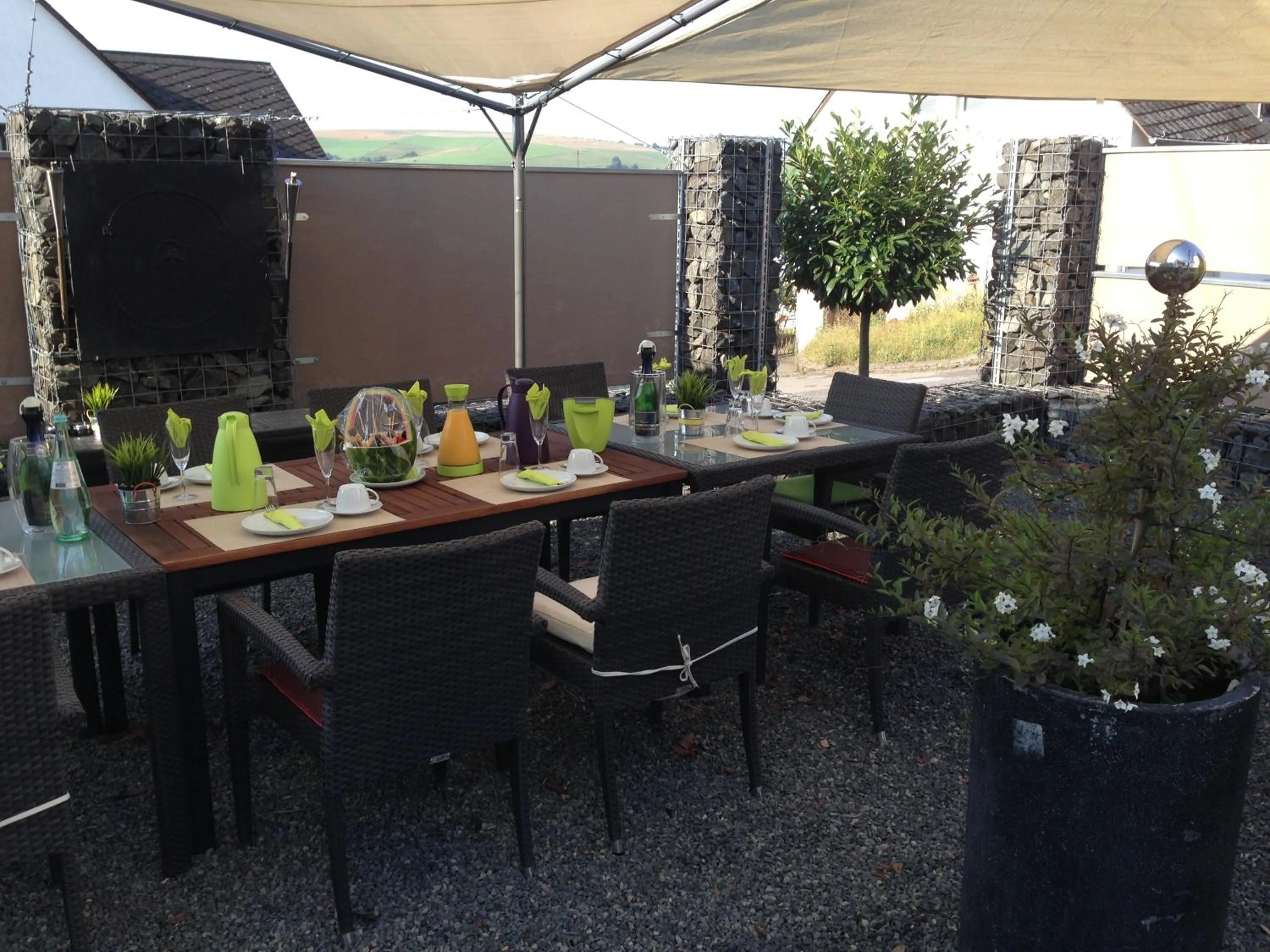 Patio in WohnRaum Gäste- & Boardinghaus