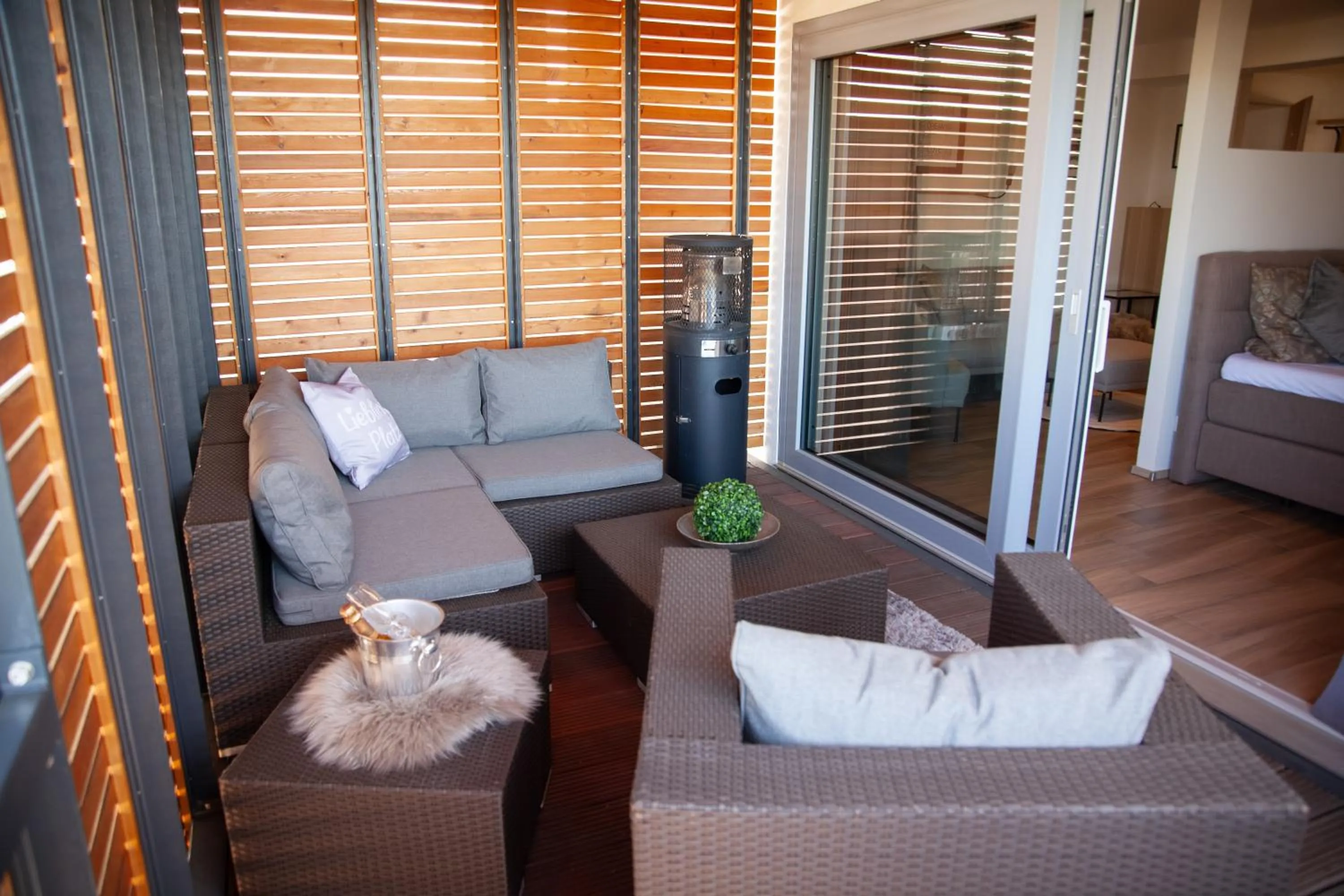 Balcony/Terrace in WohnRaum Gäste- & Boardinghaus