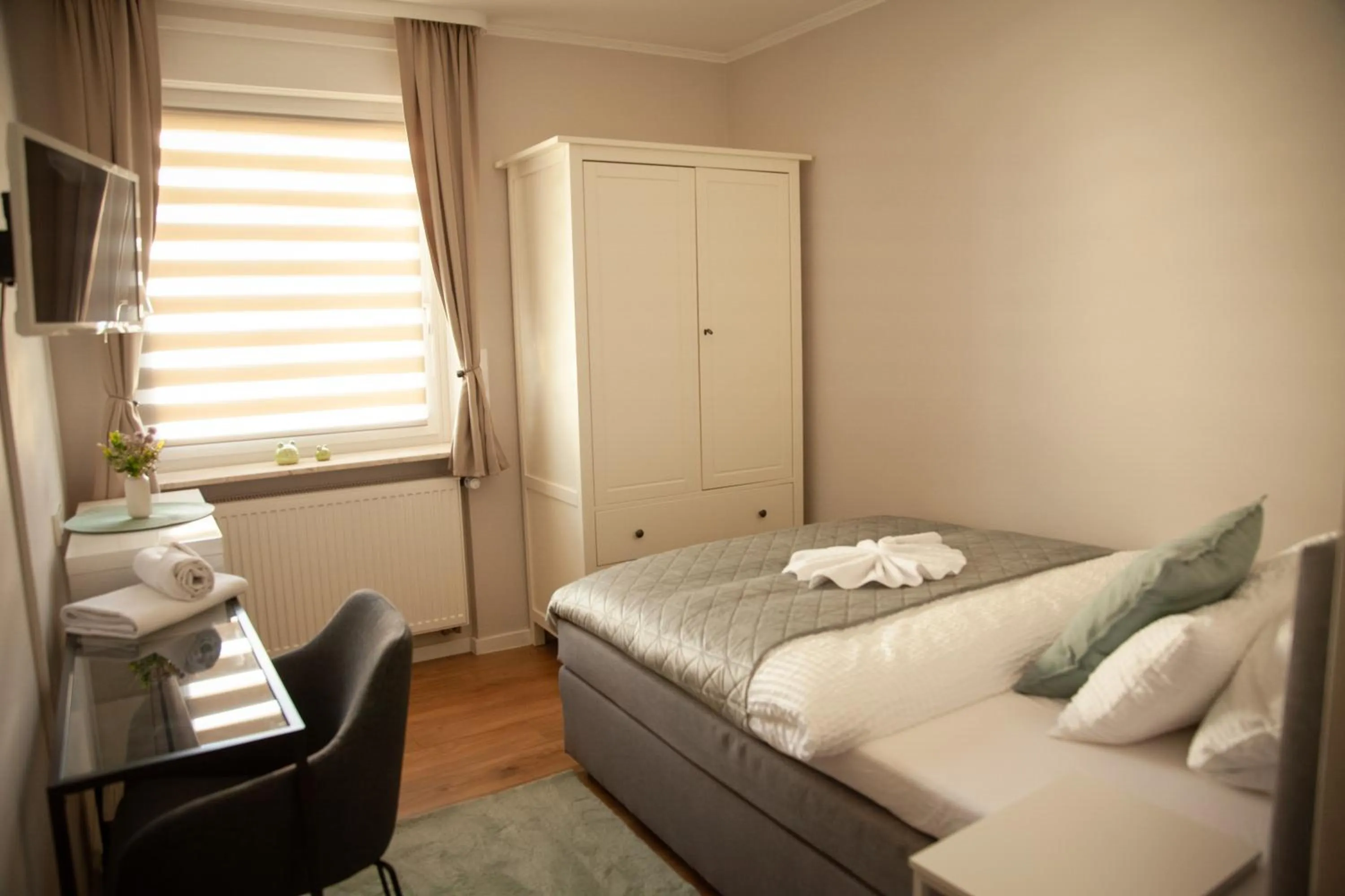 Bed in WohnRaum Gäste- & Boardinghaus