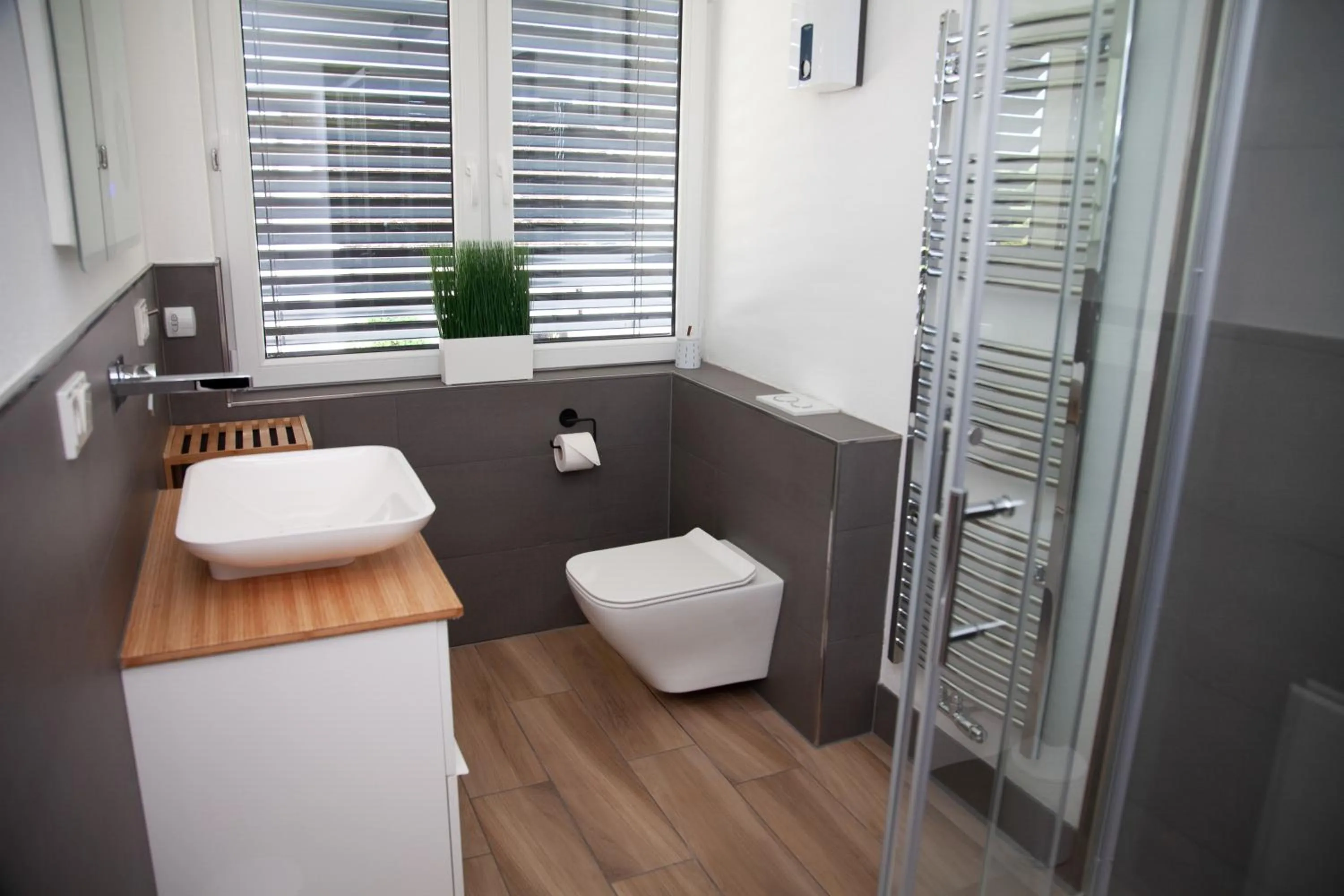 Toilet in WohnRaum Gäste- & Boardinghaus