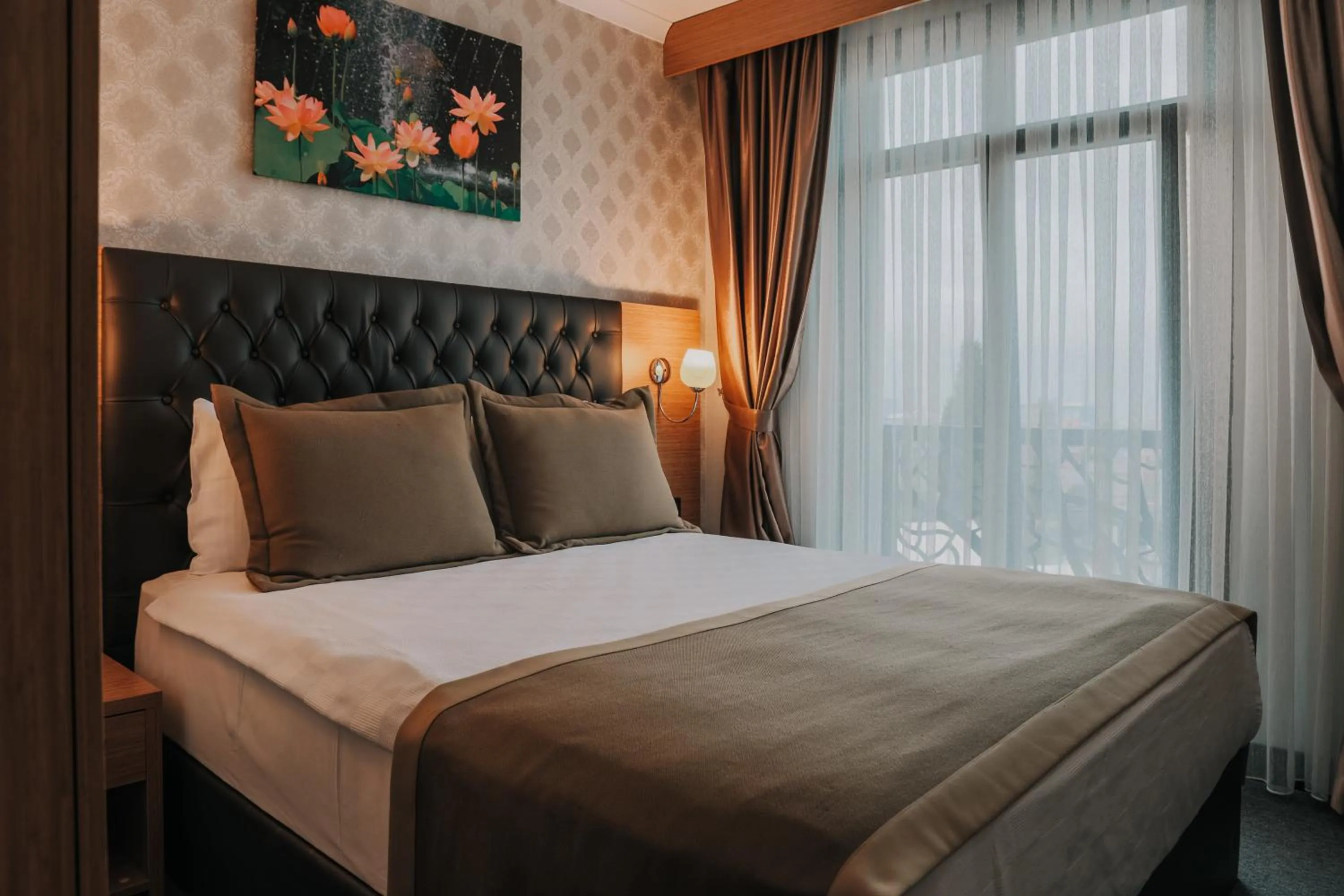 Bed in Otel Grand Lark İstanbul