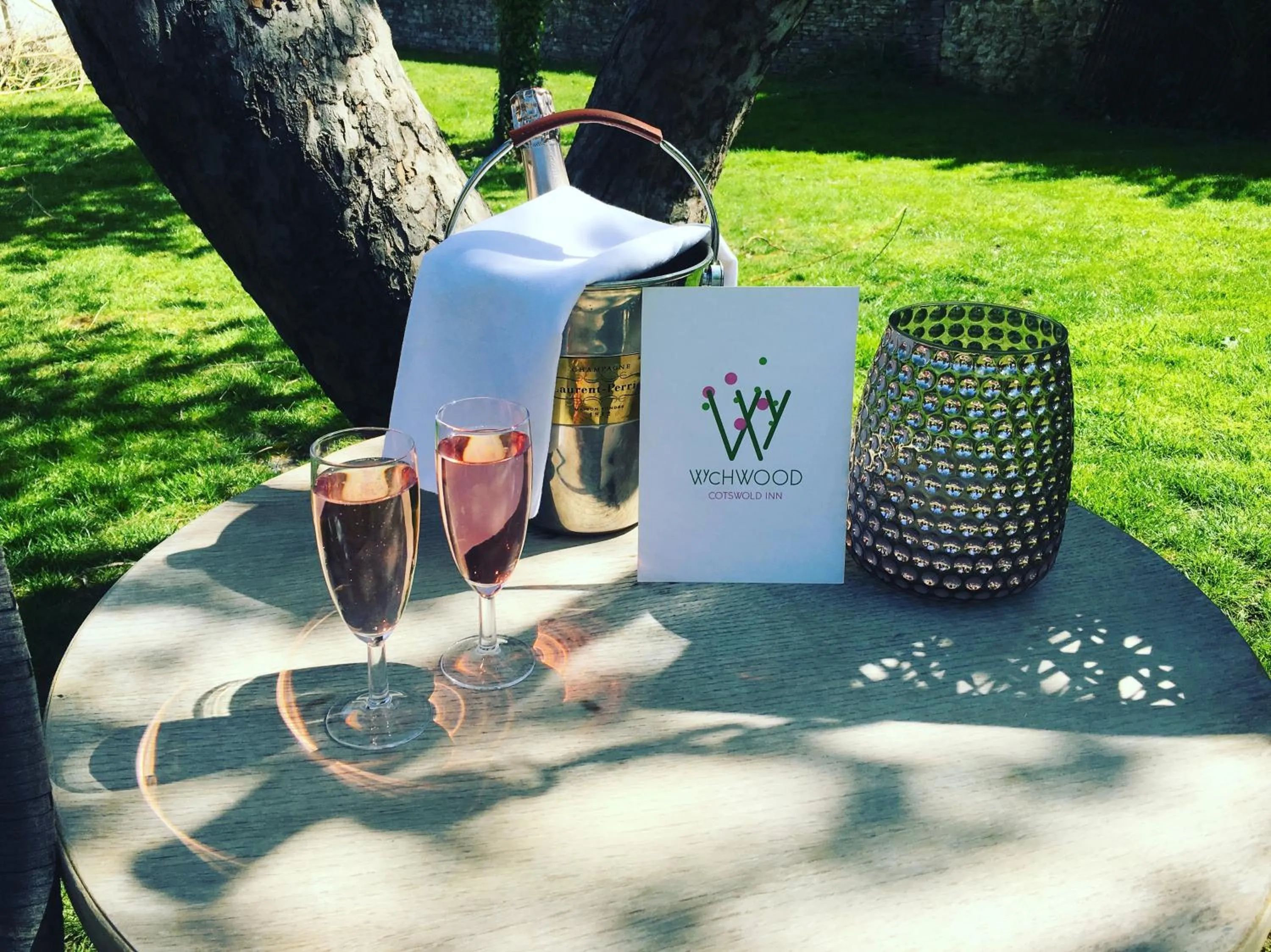 Garden view in The Wychwood Inn