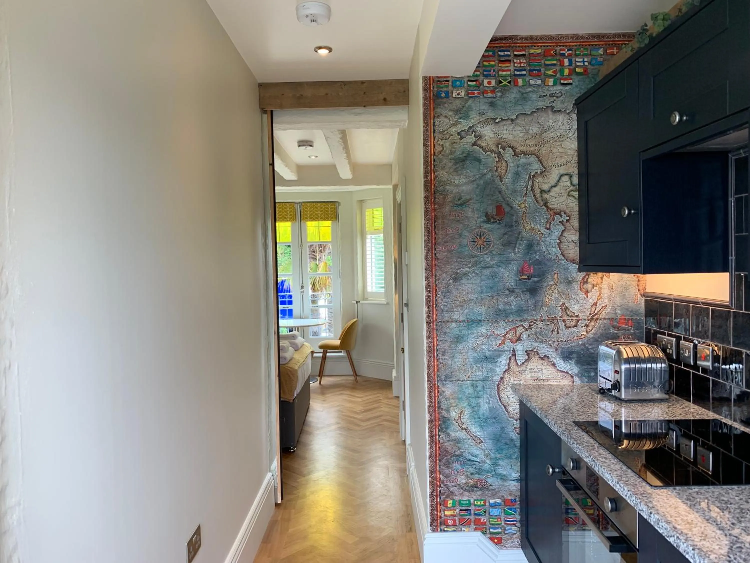 Kitchen or kitchenette in Bradleigh Lodge