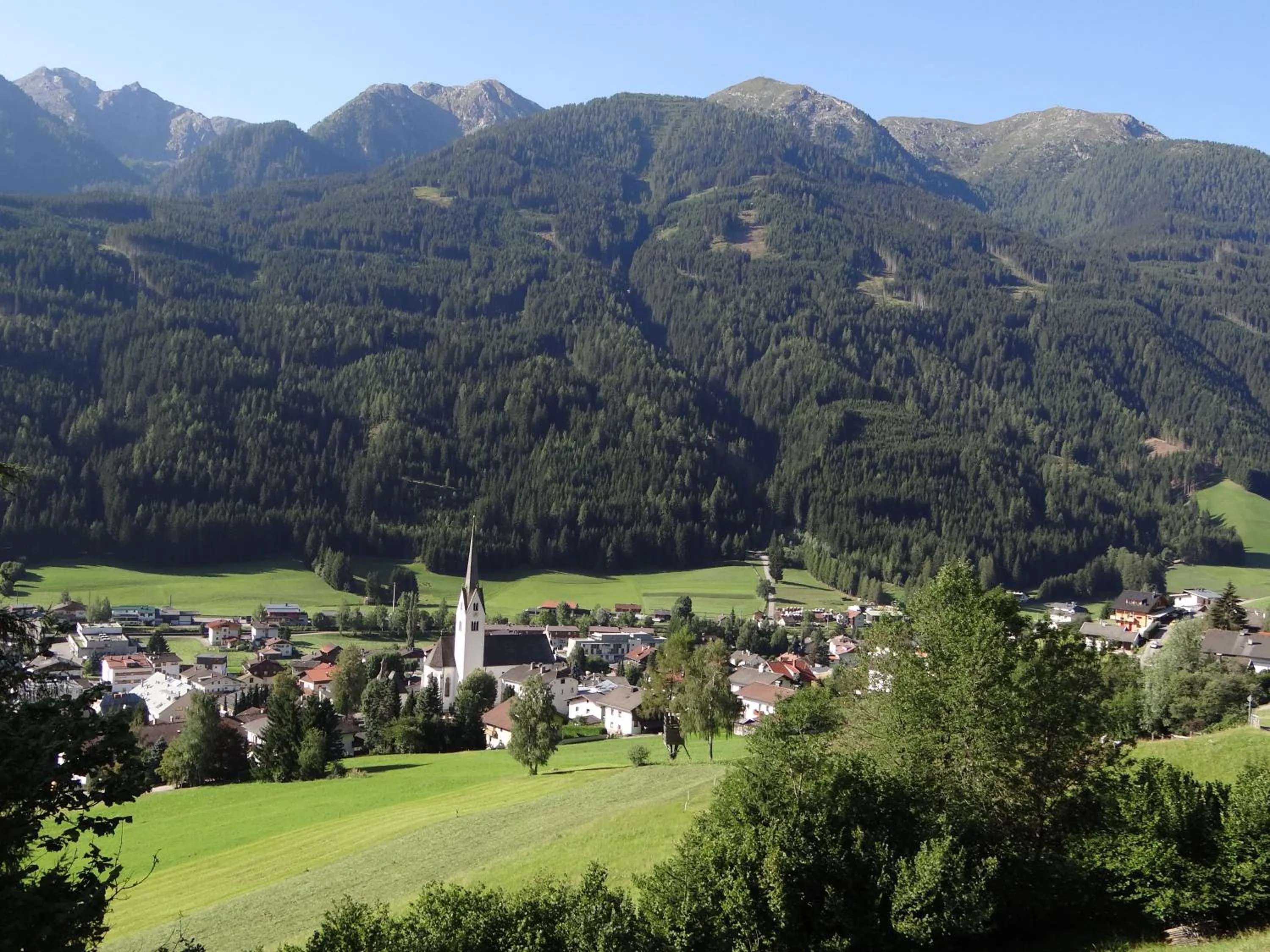 Natural landscape in Appartements Pichler