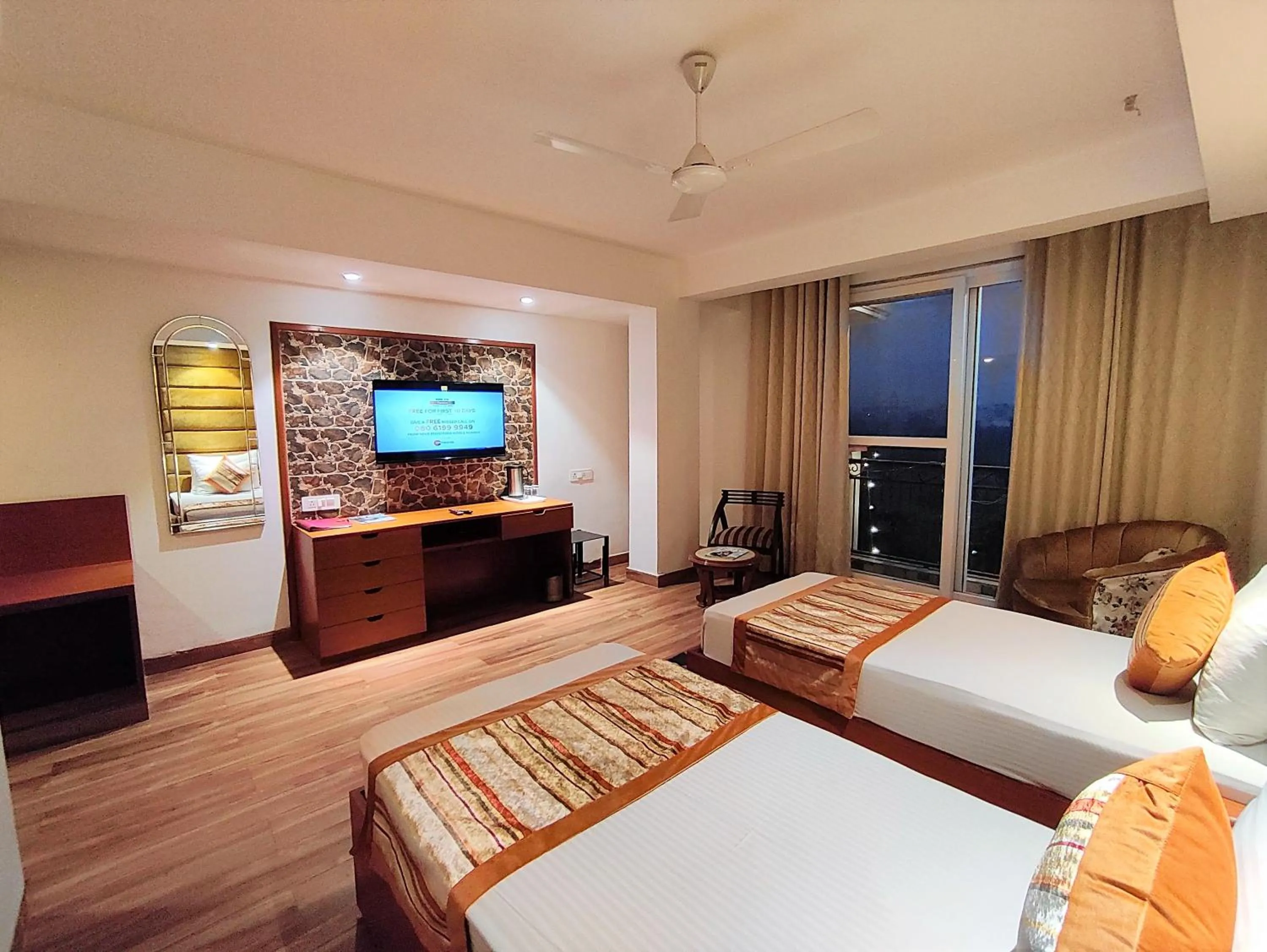 Bedroom, Bed in The Angel Hotel & Suites near Medanta