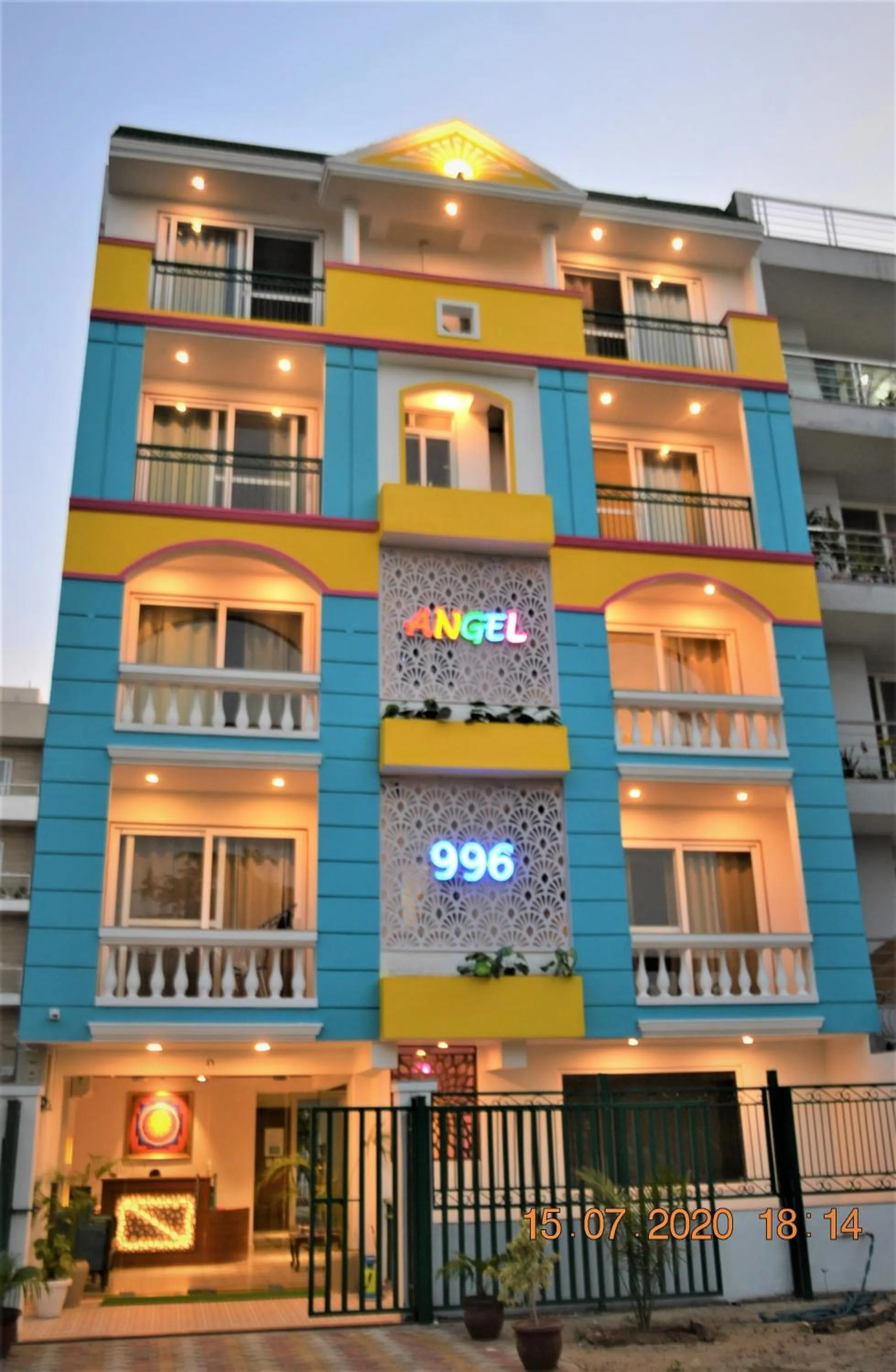 Property building in The Angel Hotel & Suites near Medanta