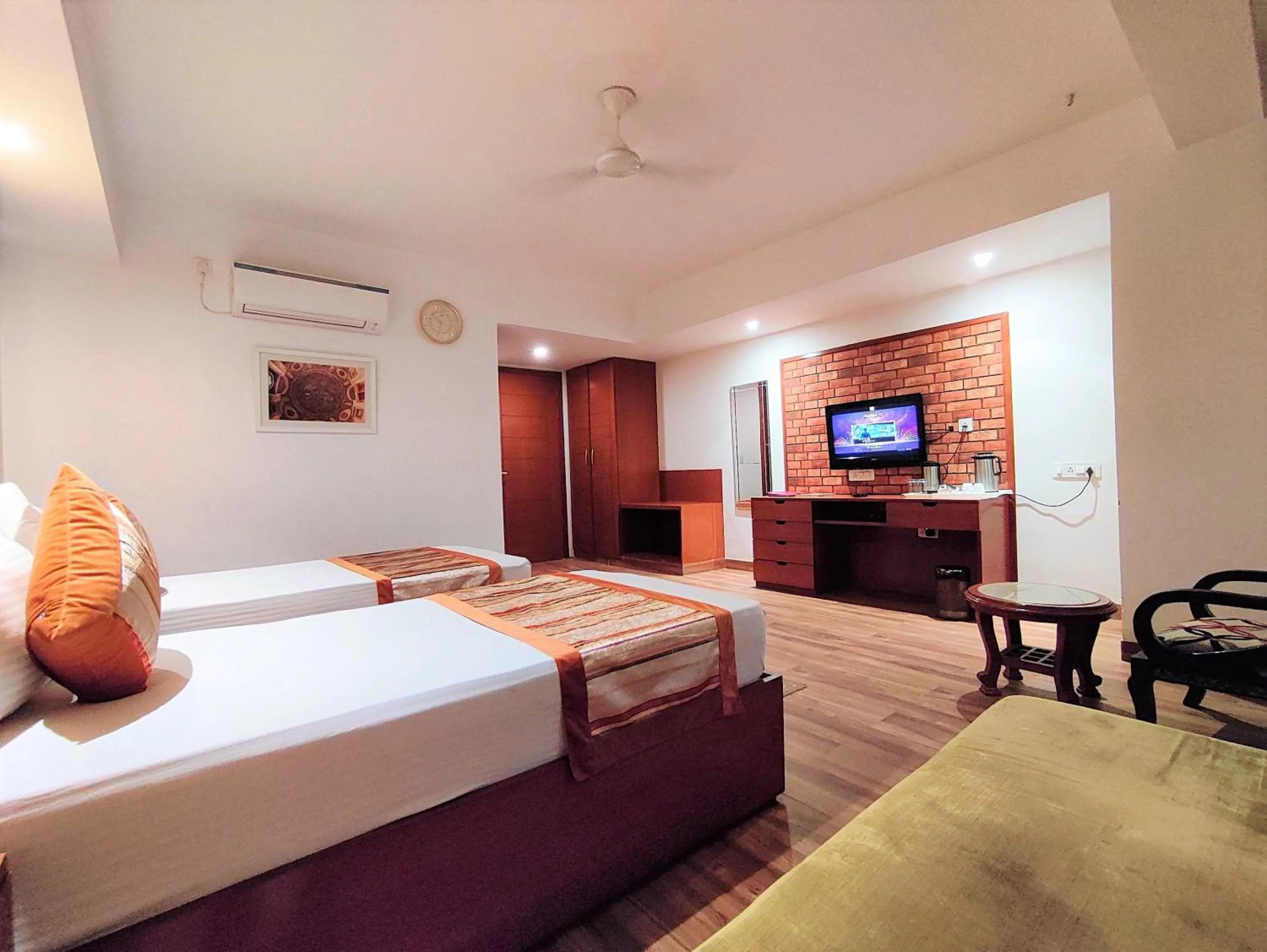 Bedroom, Bed in The Angel Hotel & Suites near Medanta