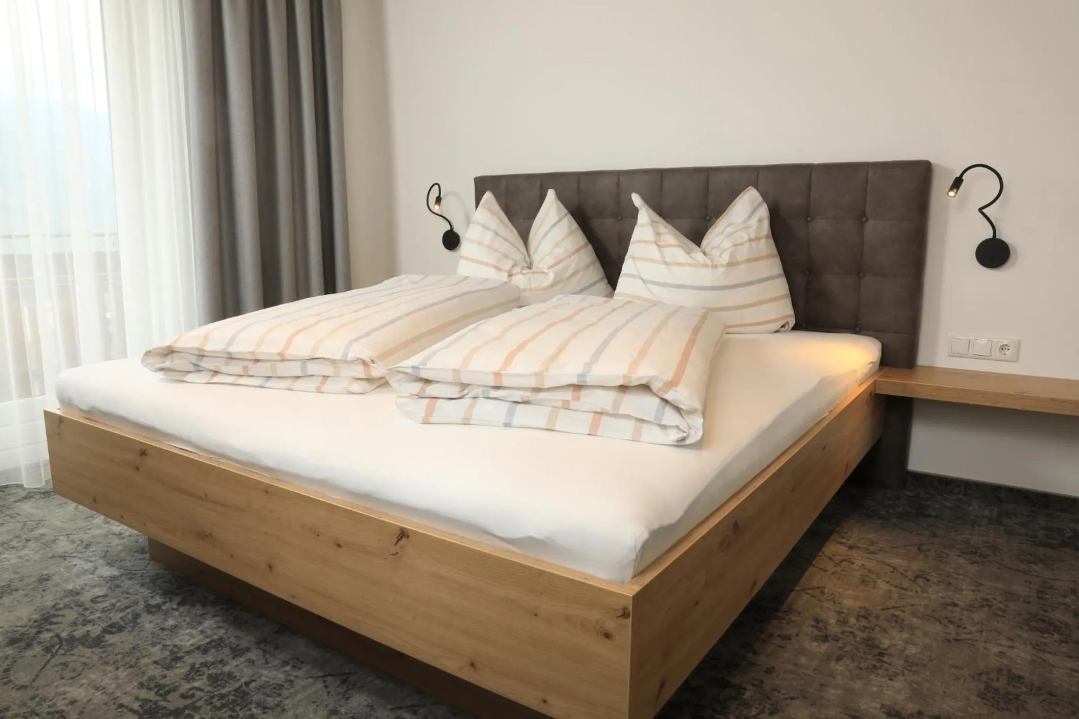 Bed in Frühstückspension Jagdhof