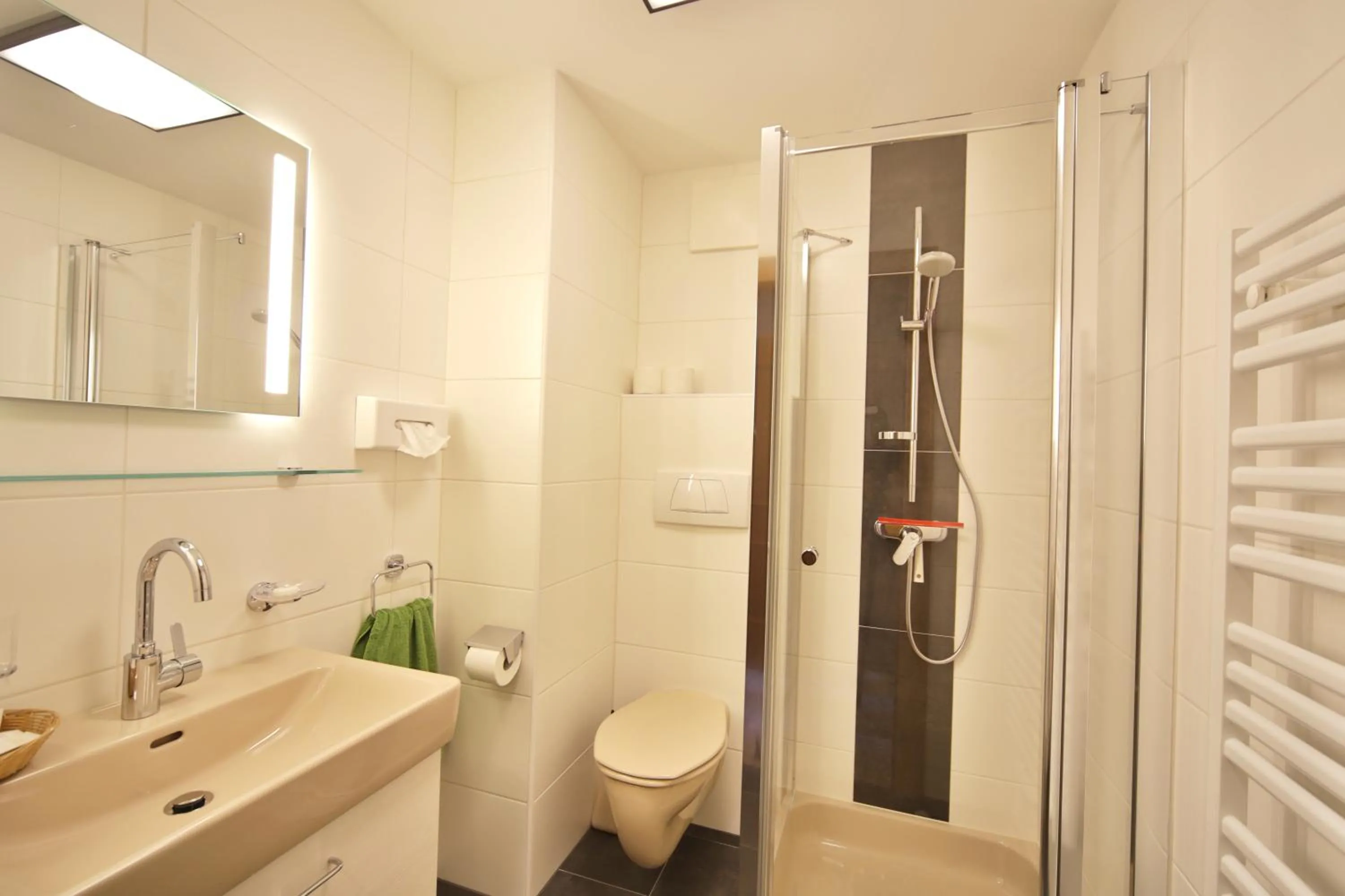 Shower in Frühstückspension Jagdhof