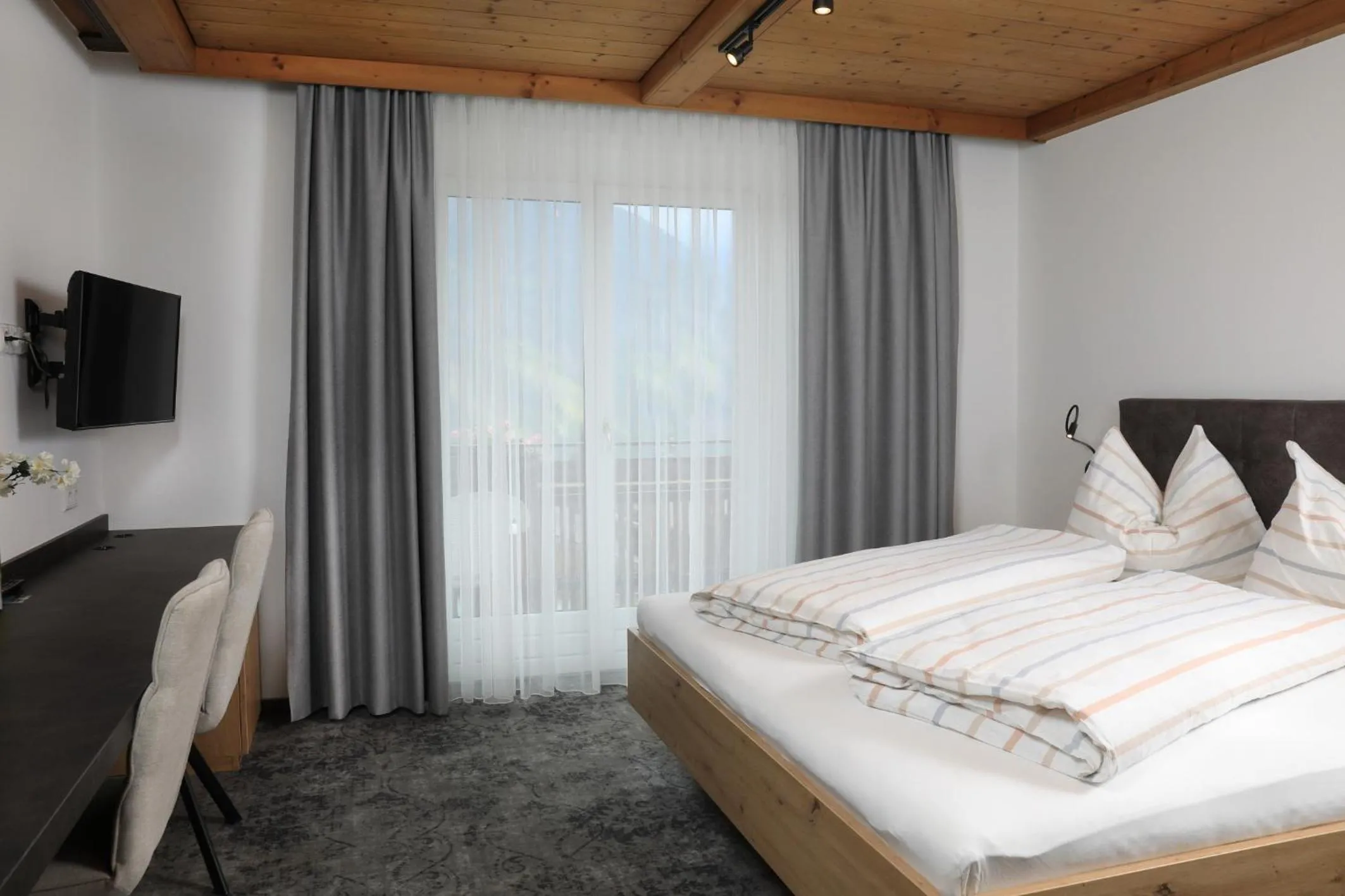 Bed in Frühstückspension Jagdhof