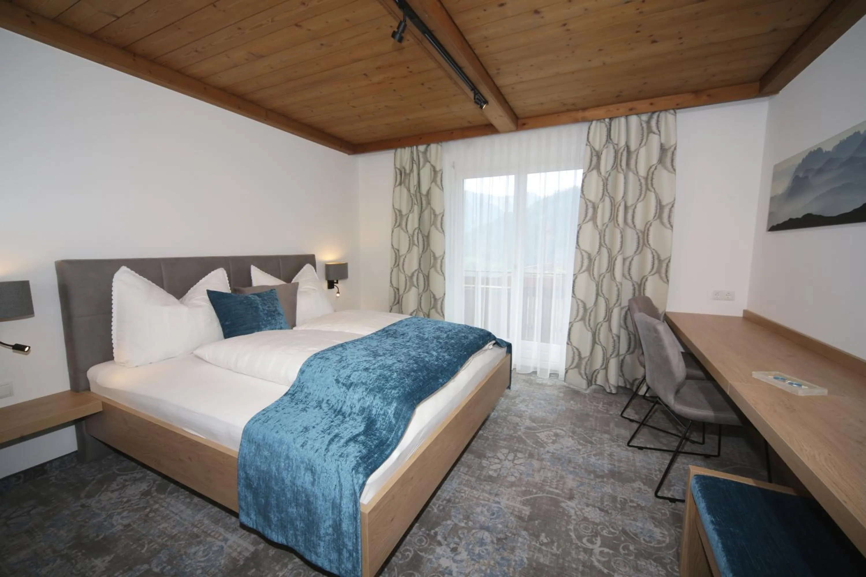 Balcony/Terrace, Bed in Frühstückspension Jagdhof