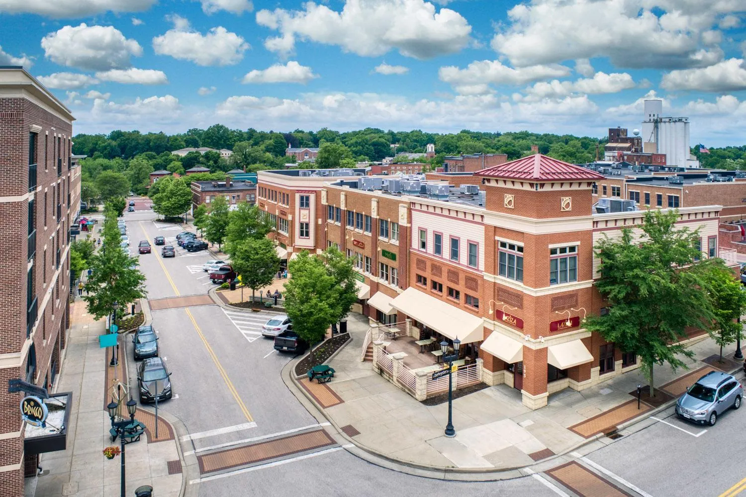 City view in Kent State University Hotel and Conference Center