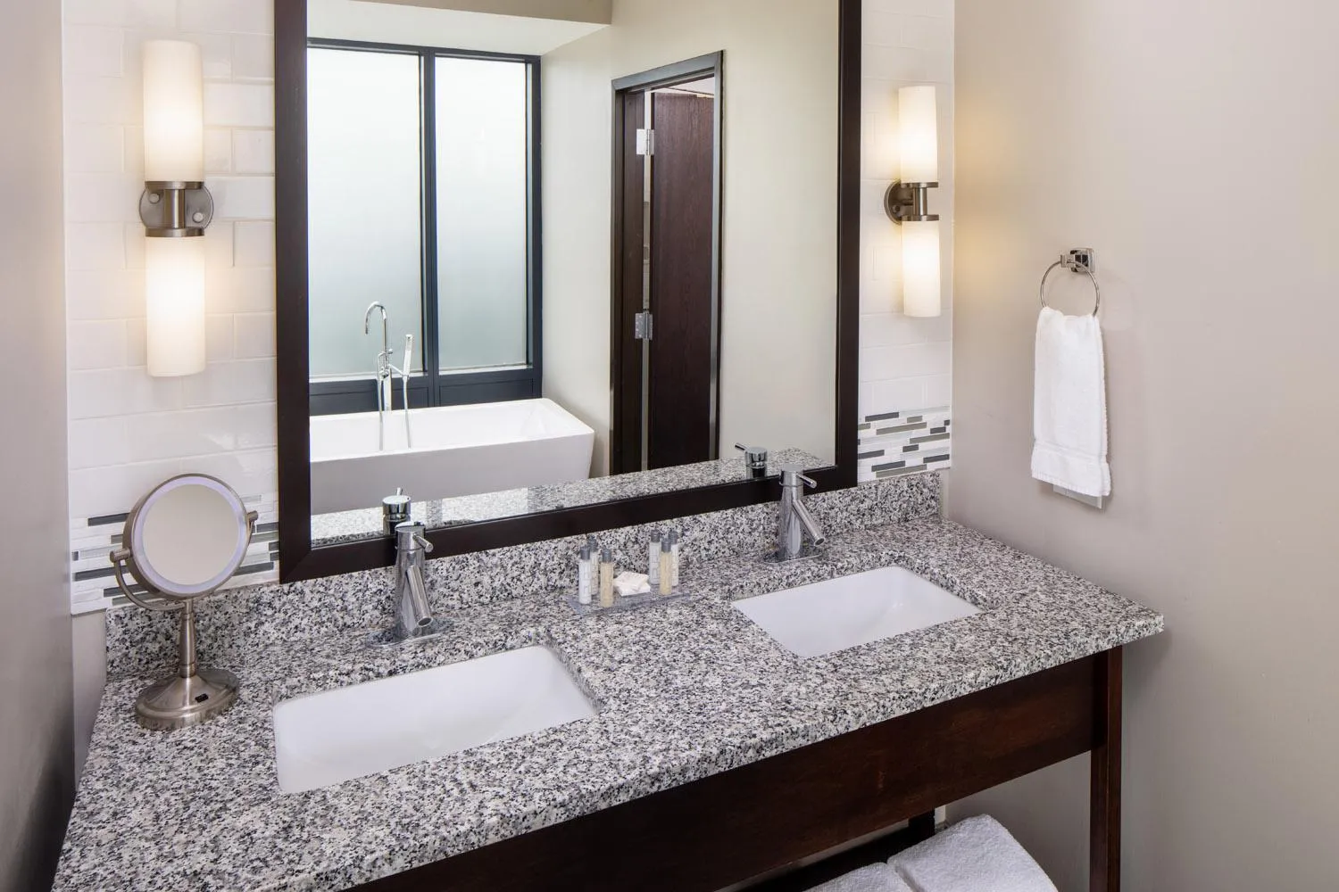 Bathroom in Kent State University Hotel and Conference Center