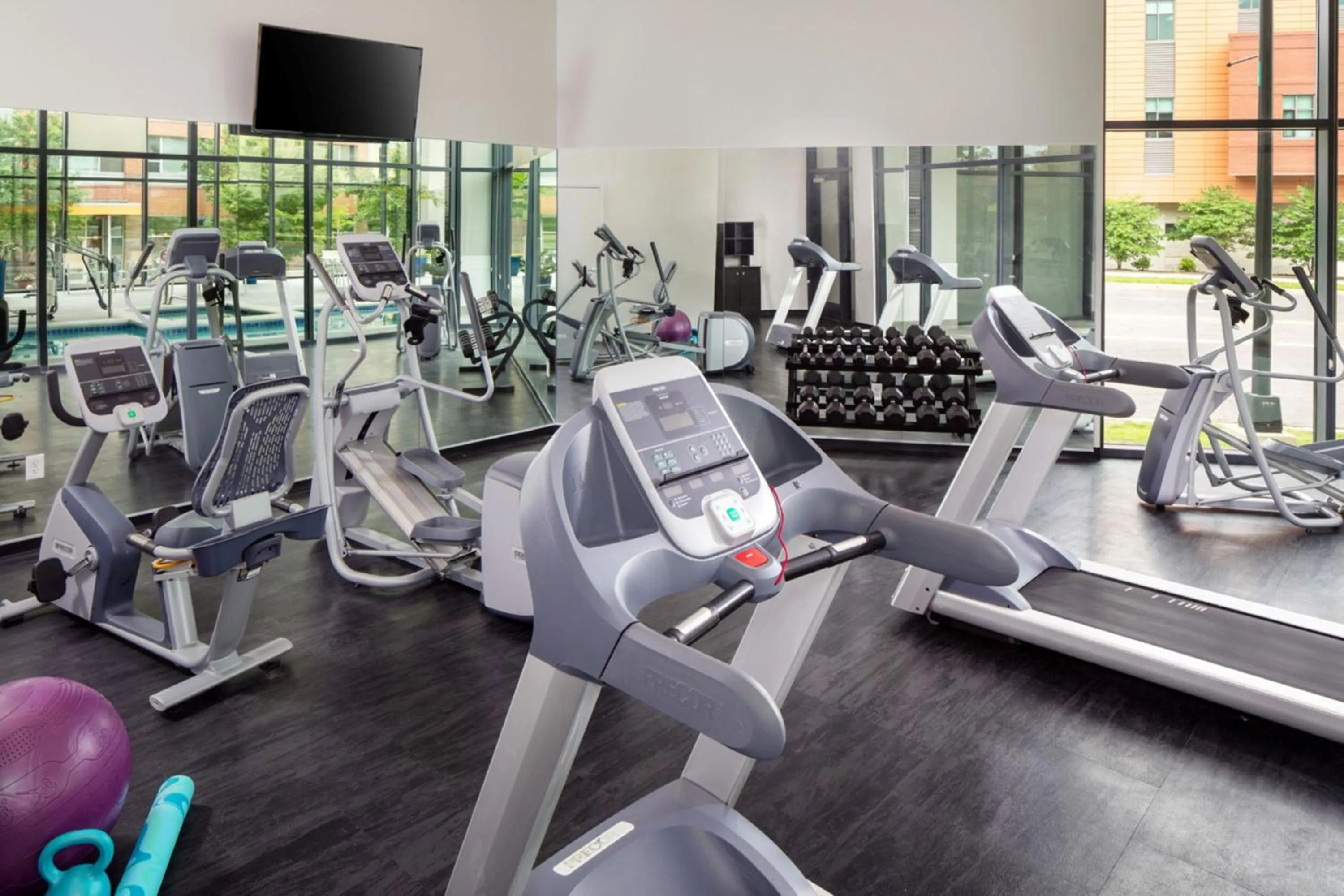 Fitness centre/facilities in Kent State University Hotel and Conference Center