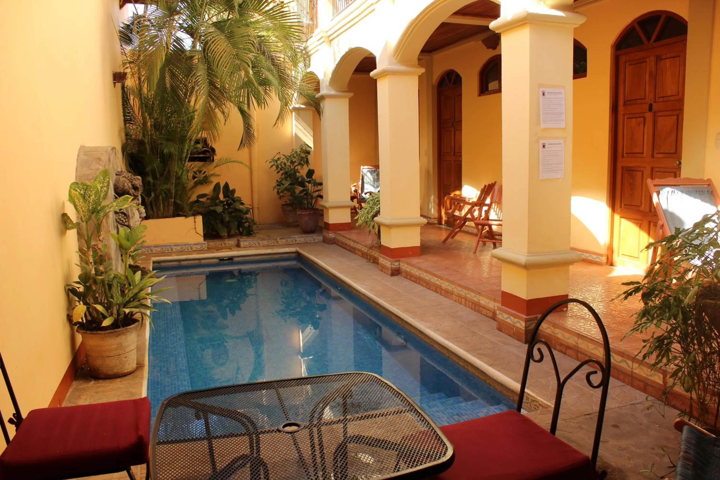 Swimming pool in Hotel Casa San Francisco