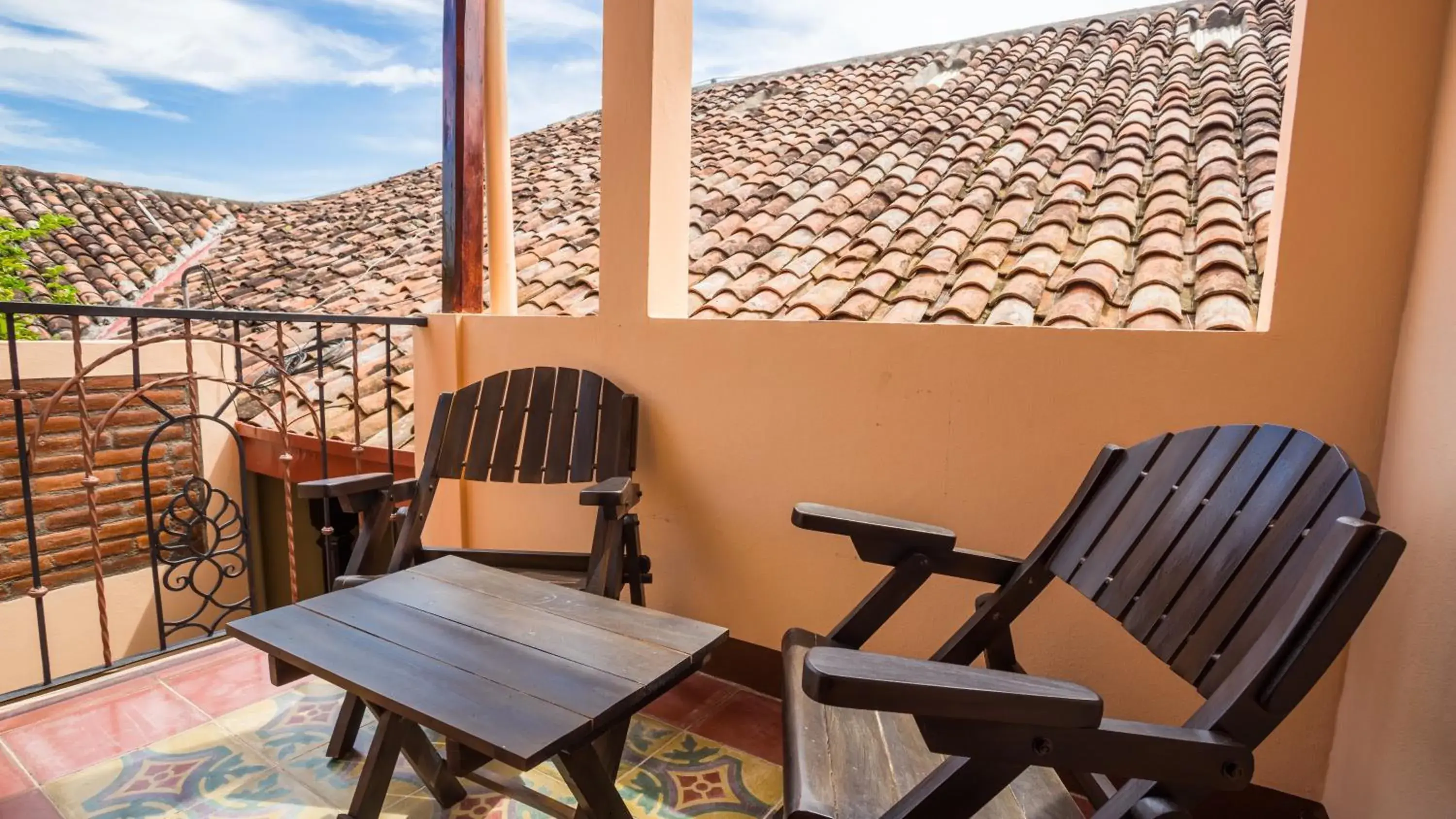 Deluxe Double Room with Balcony in Hotel Casa San Francisco Deluxe Double Room with Balcony in Hotel Casa San Francisco