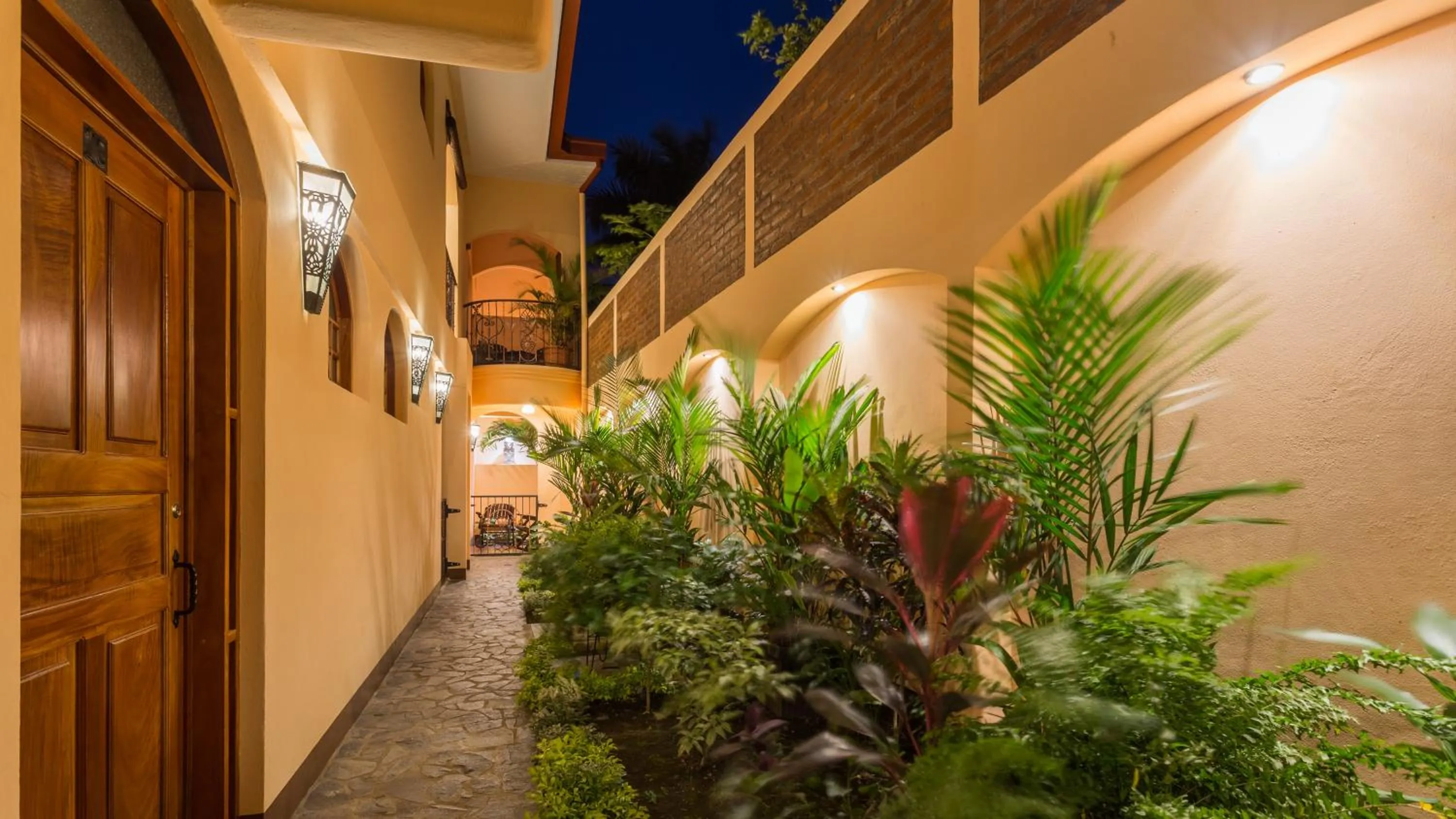 Garden in Hotel Casa San Francisco