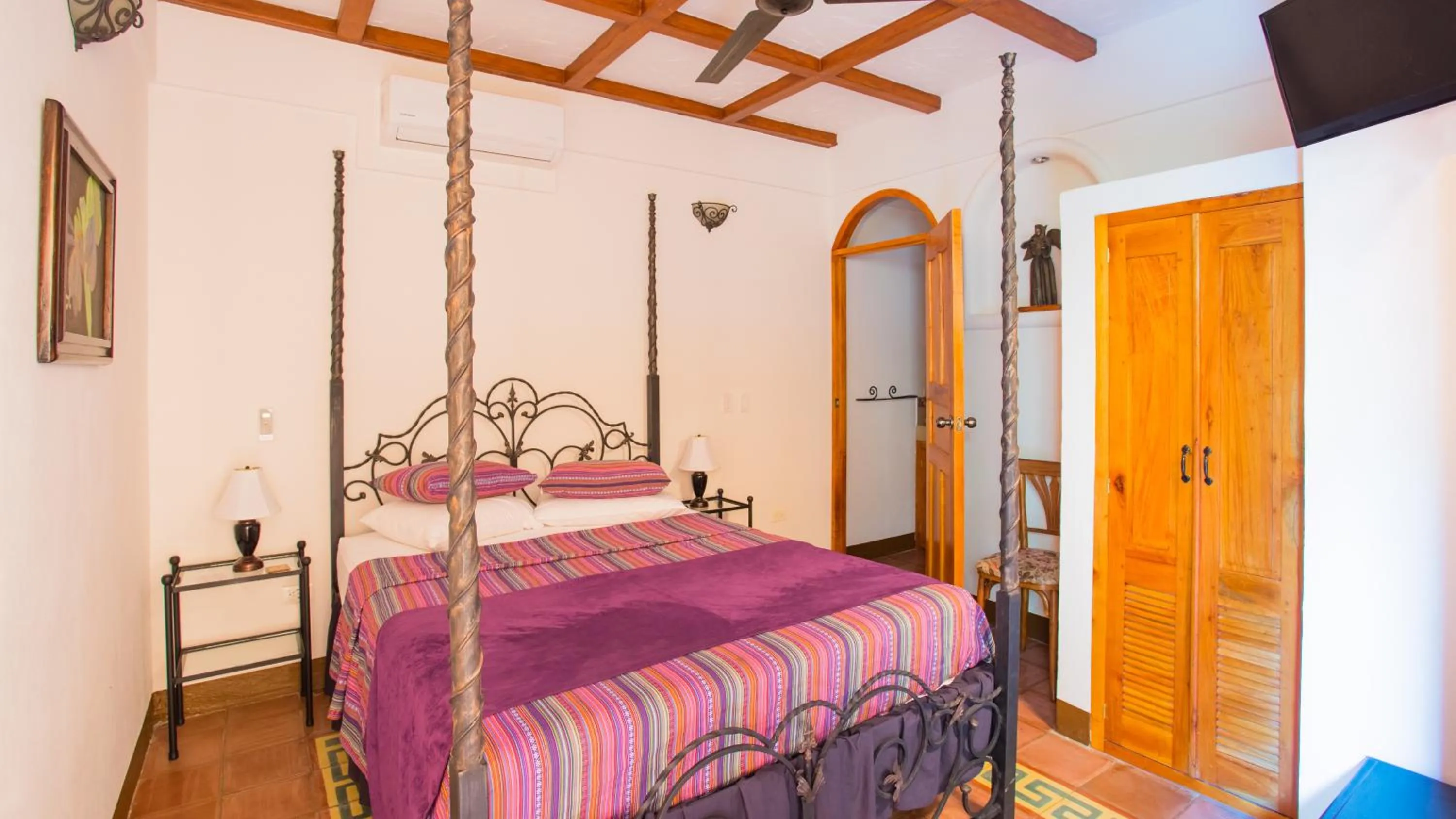 Bed in Hotel Casa San Francisco