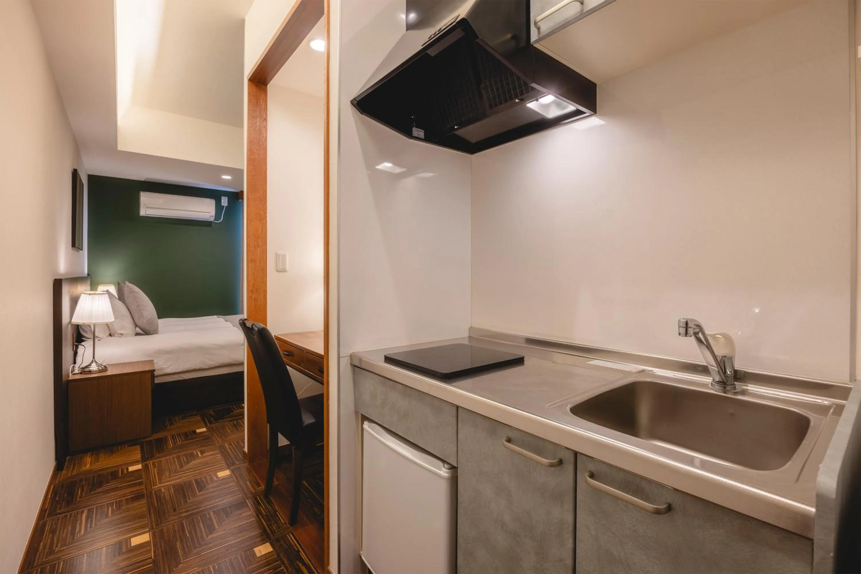 Bed in Centurion Hotel Residential Akasaka Station