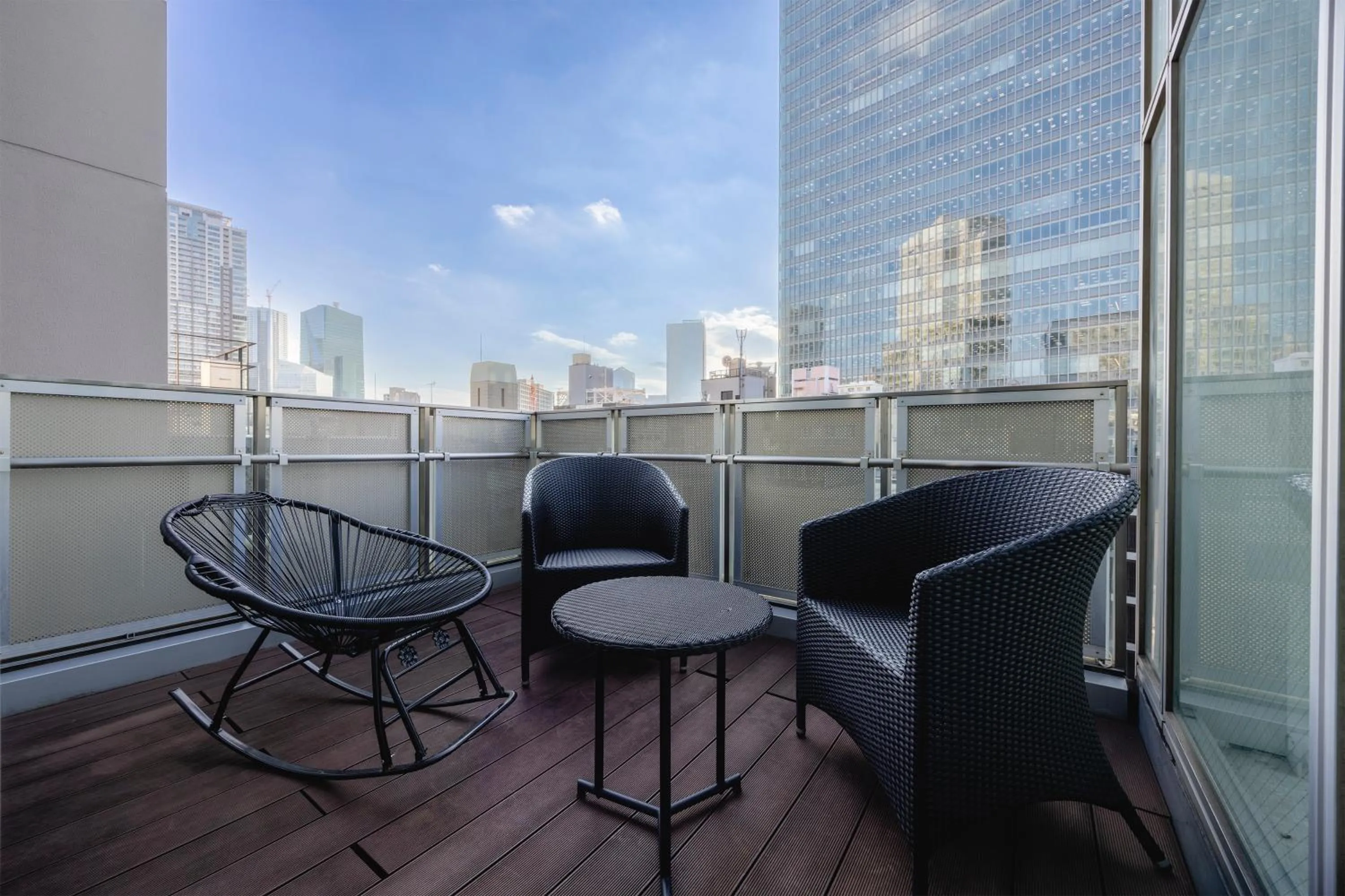 Balcony/Terrace in Centurion Hotel Residential Akasaka Station