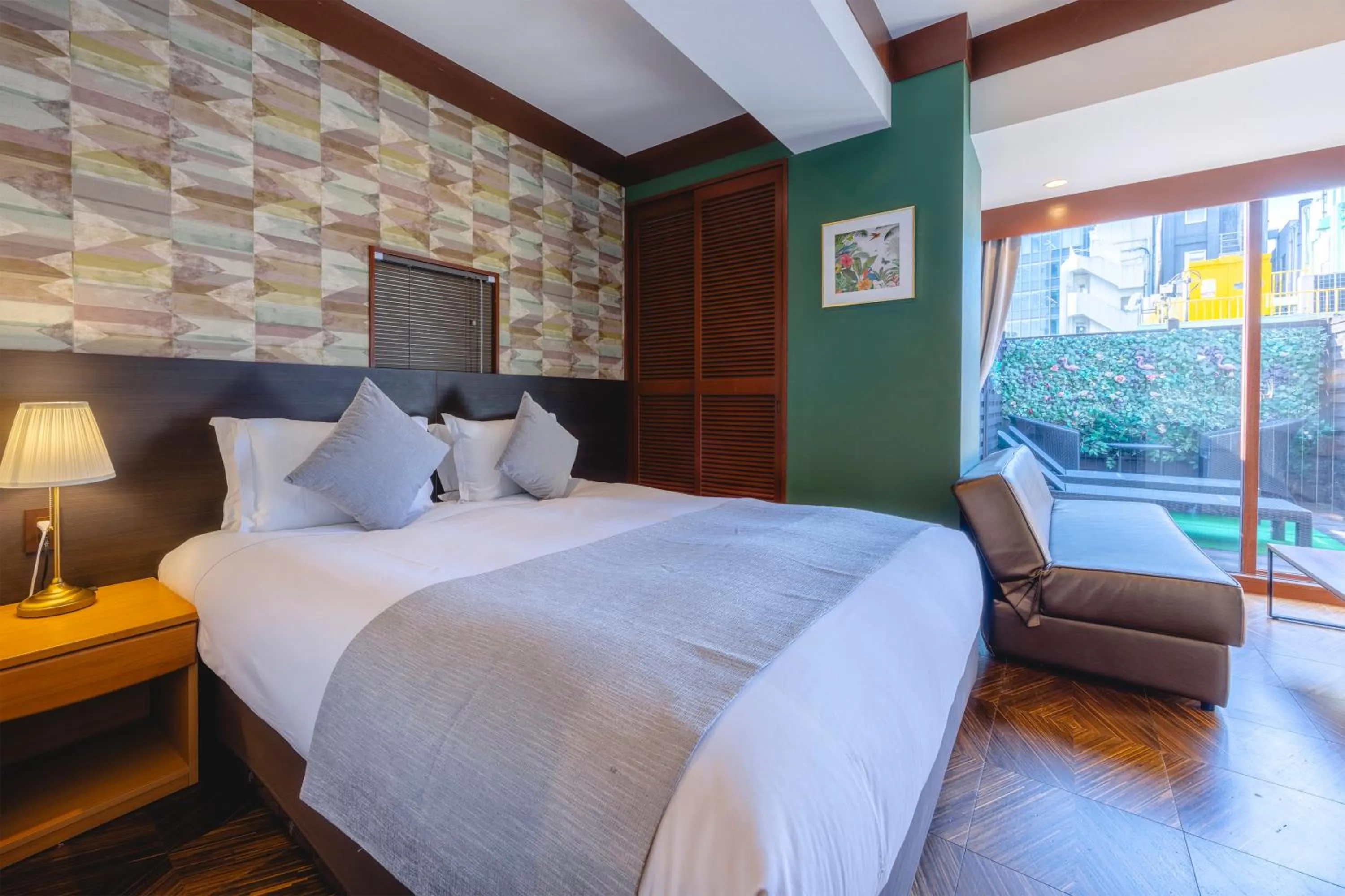 Bed in Centurion Hotel Residential Akasaka Station