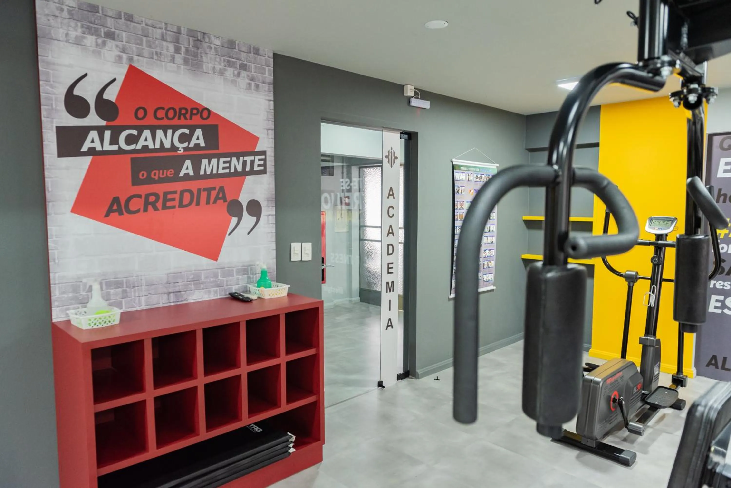 Fitness centre/facilities in Hotel Itajara