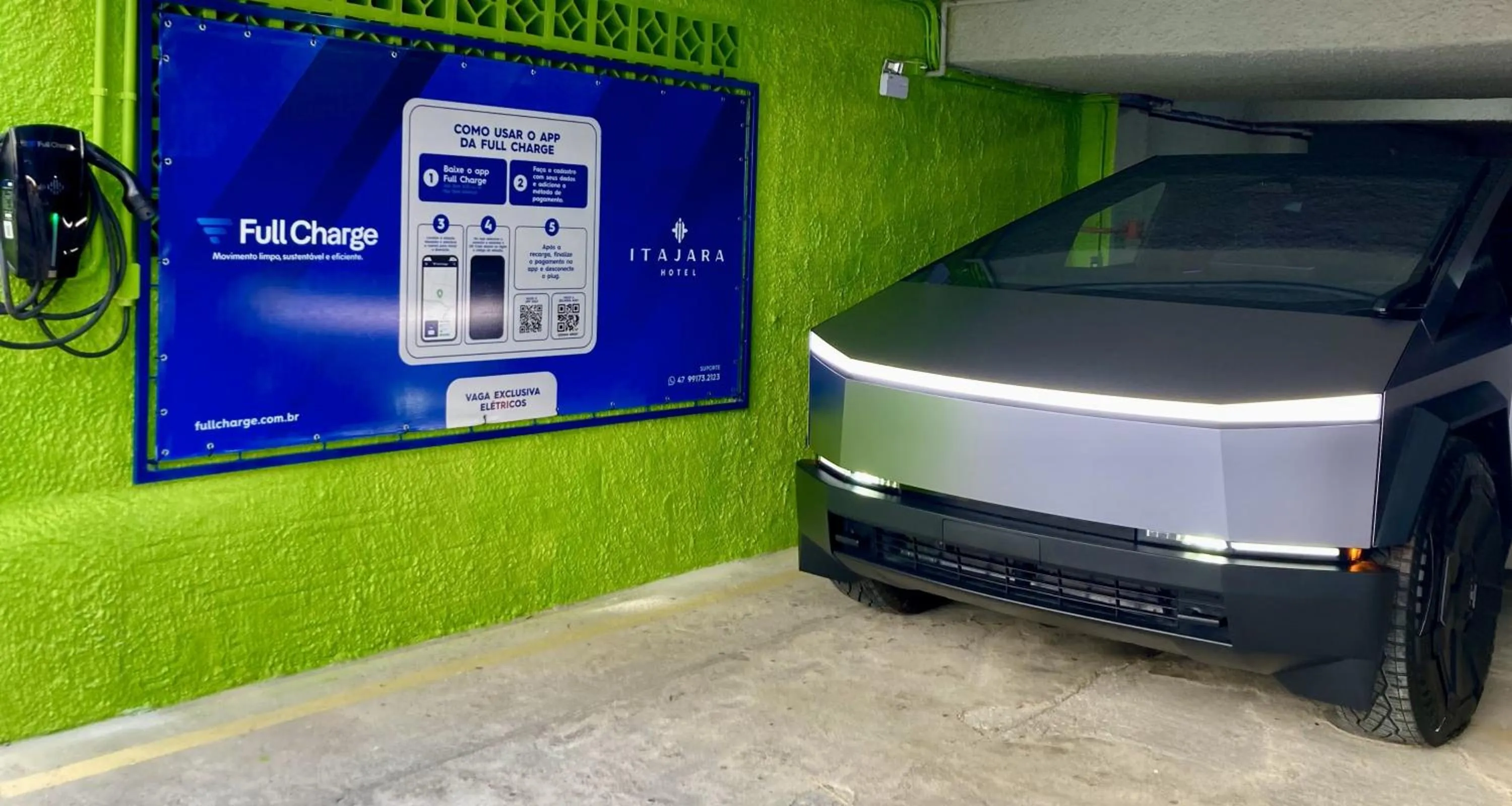 Parking in Hotel Itajara